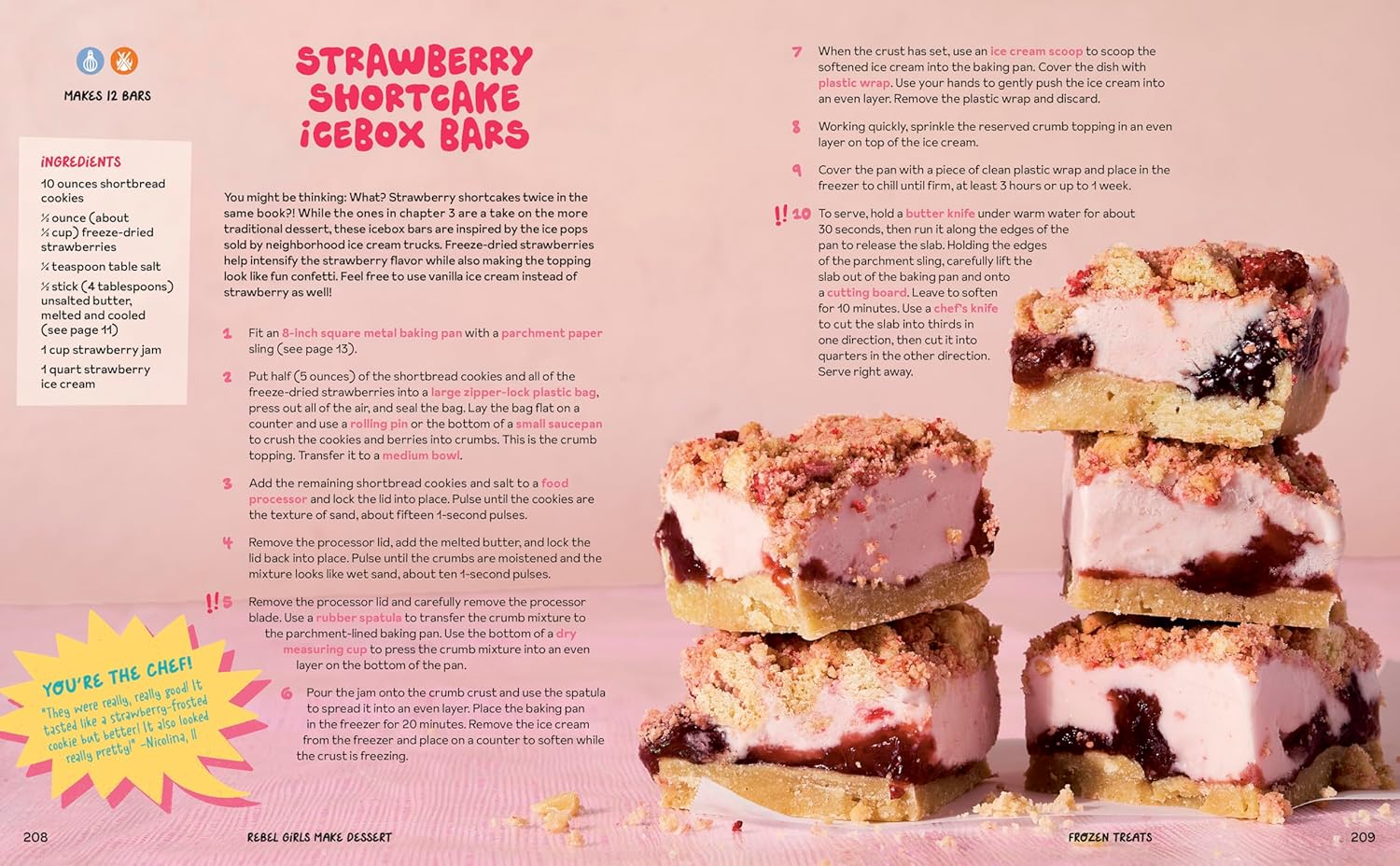 Rebel Girls Make Dessert: Kid-Tested Recipes YOU Can Make, Bake, and Share! (Rebel Girls Inc)