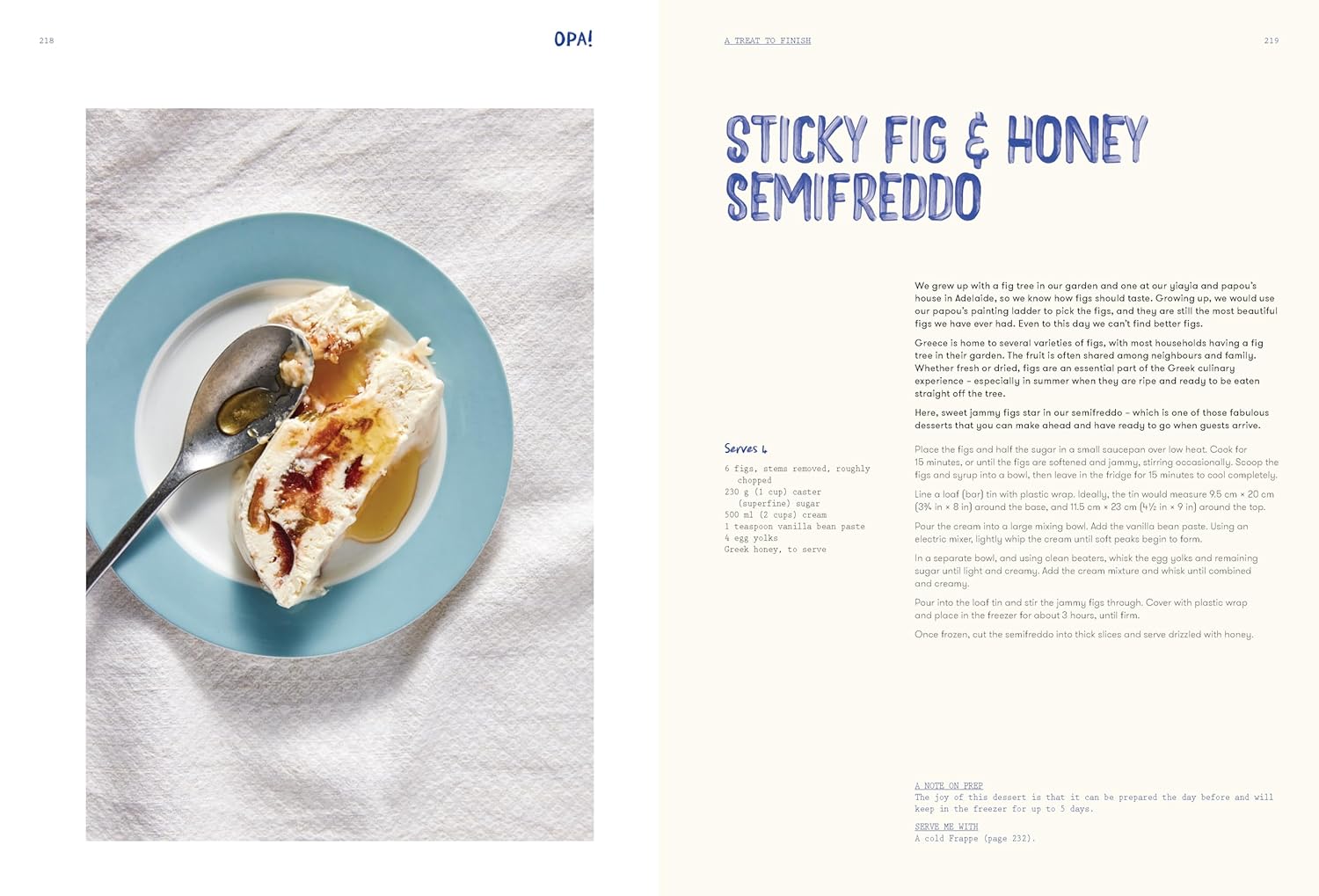 OPA!: Recipes inspired by Greek tavernas (Helena Moursellas and Vikki Moursellas)