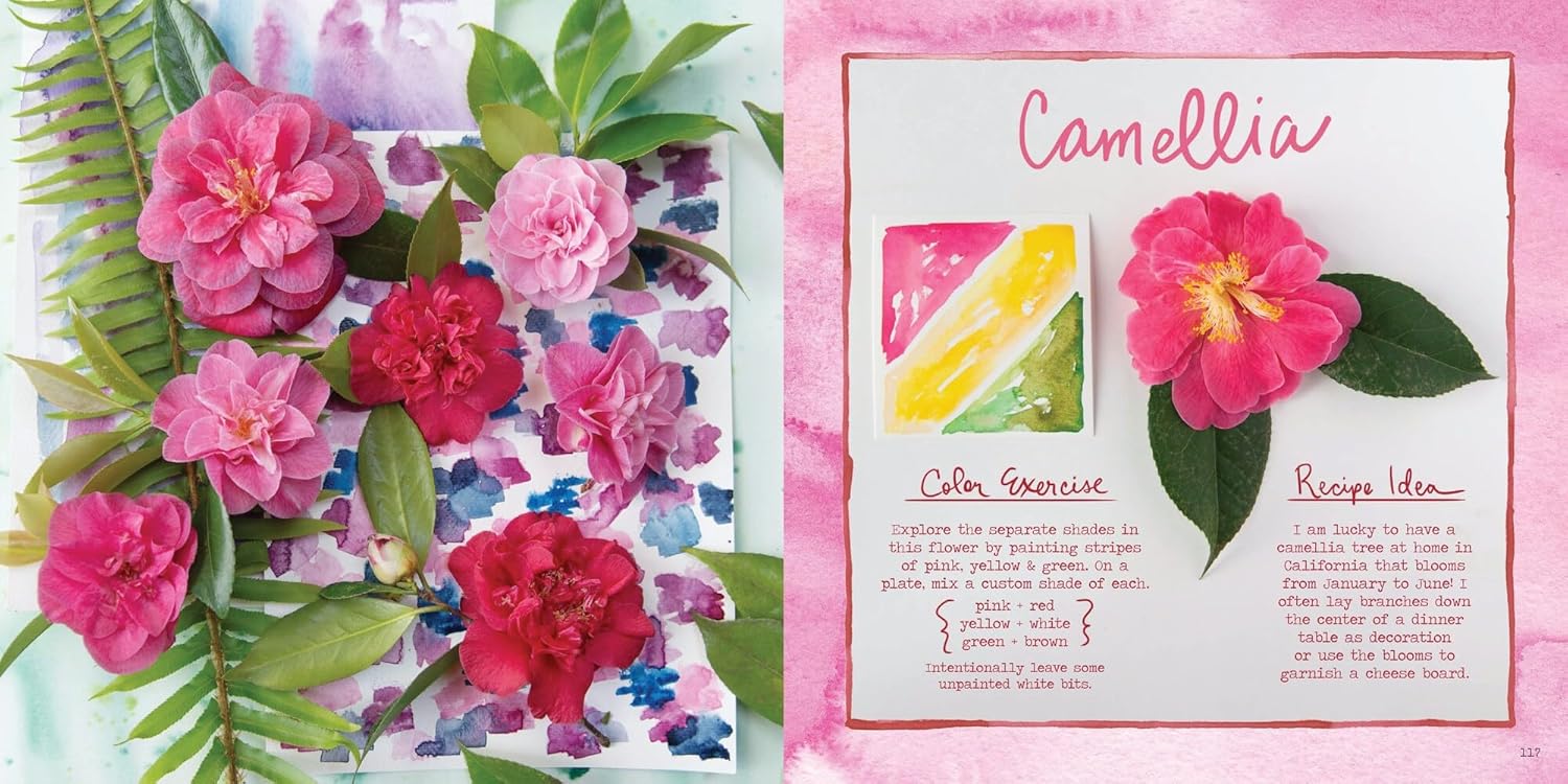 The Watercolor Feast: Learn to Paint Simple Fruits, Vegetables, and Flowers (Erin Gleeson)