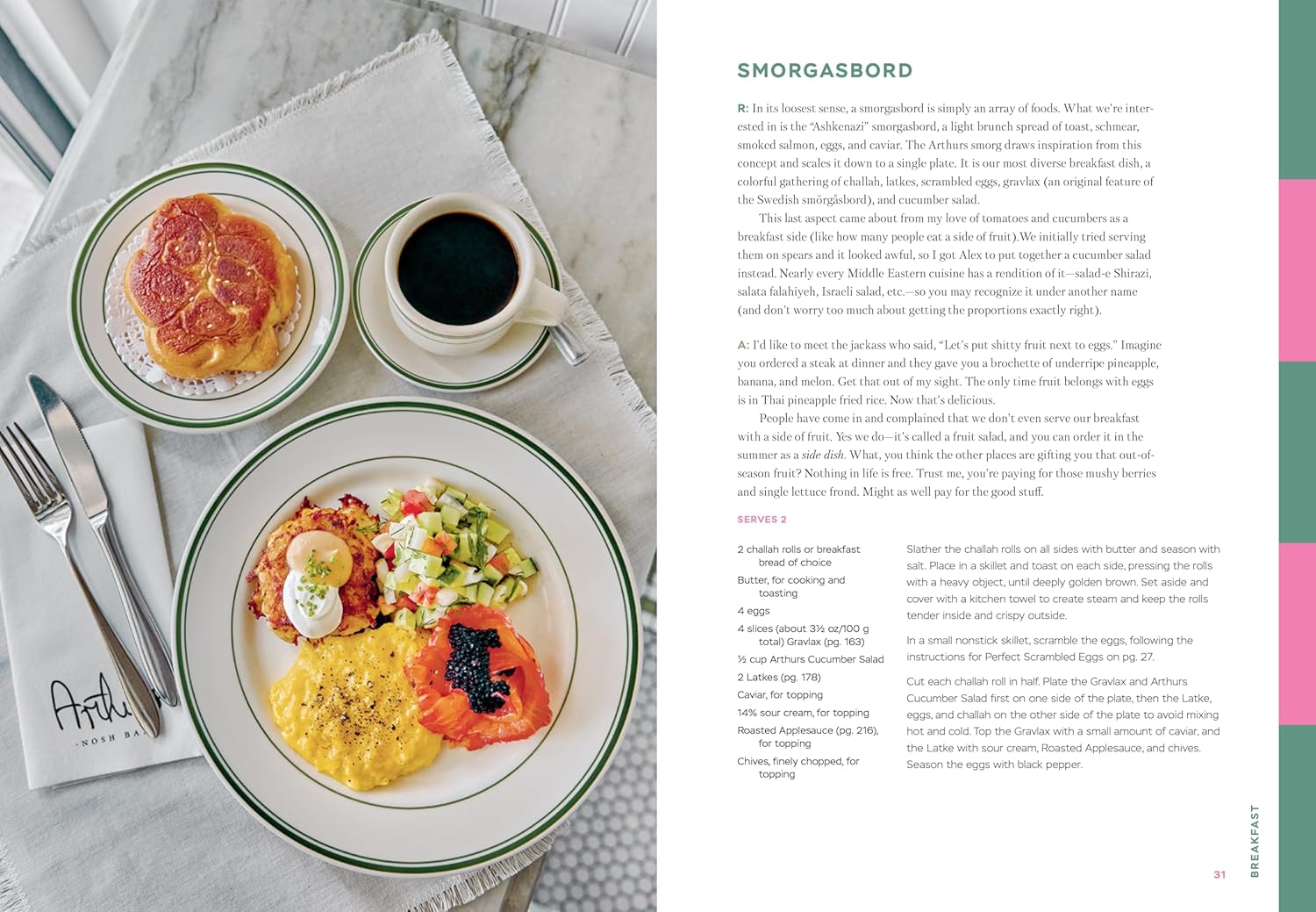 Arthurs: Home of the Nosh: A Big Personality Cookbook of Delicious Jewish Favorites (Raegan Steinberg, Alexander Cohen, Evelyne Eng)