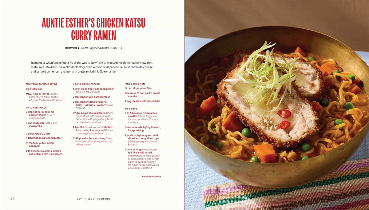 *Pre-order* Don't Mess Up Your Rice: 70 Recipes to Impress Uncle Roger (Nigel Ng, Jenn Garbee)