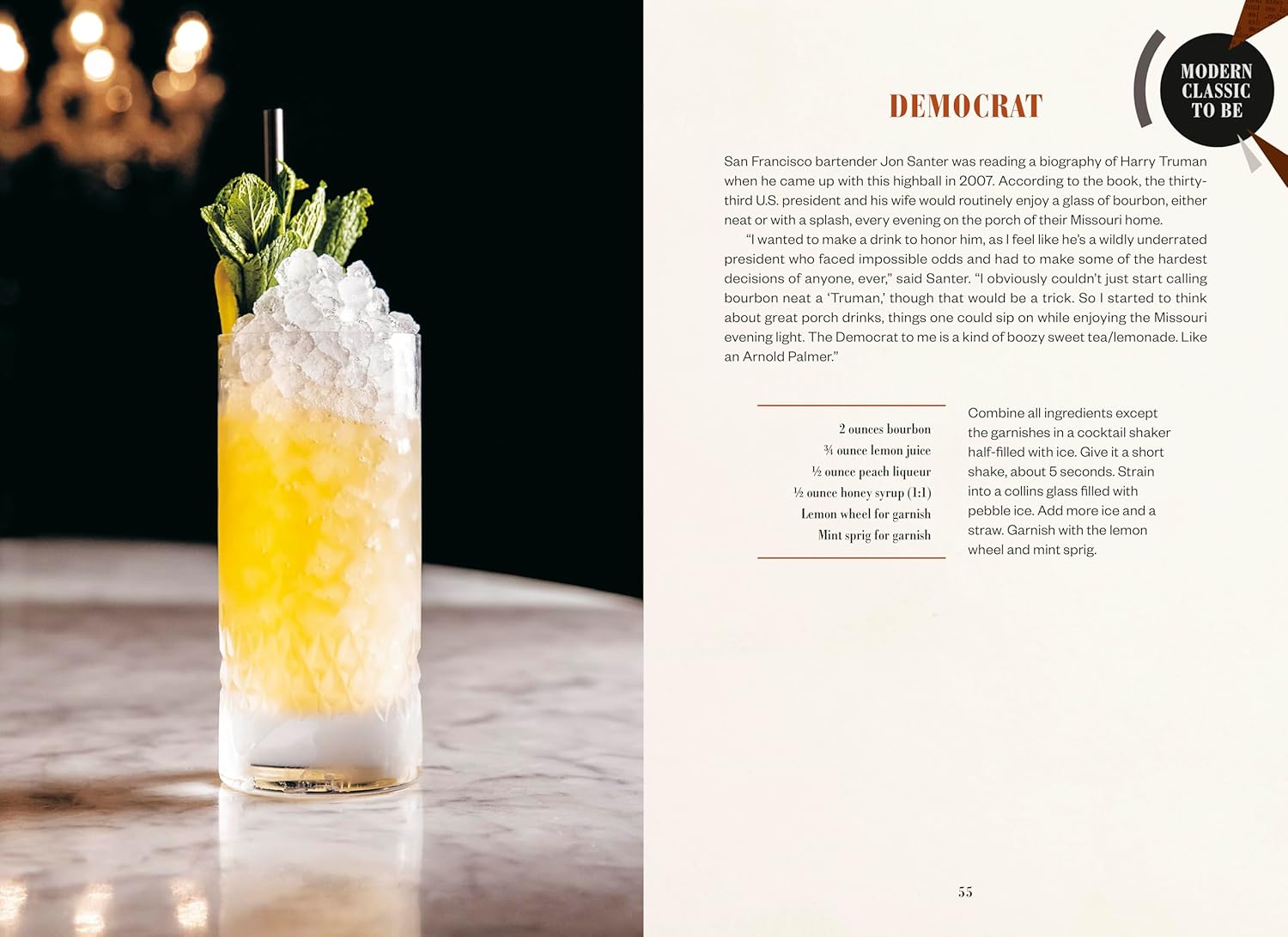Modern Classic Cocktails: 60+ Stories and Recipes From the New Golden Age in Drinks (Robert Simonson)