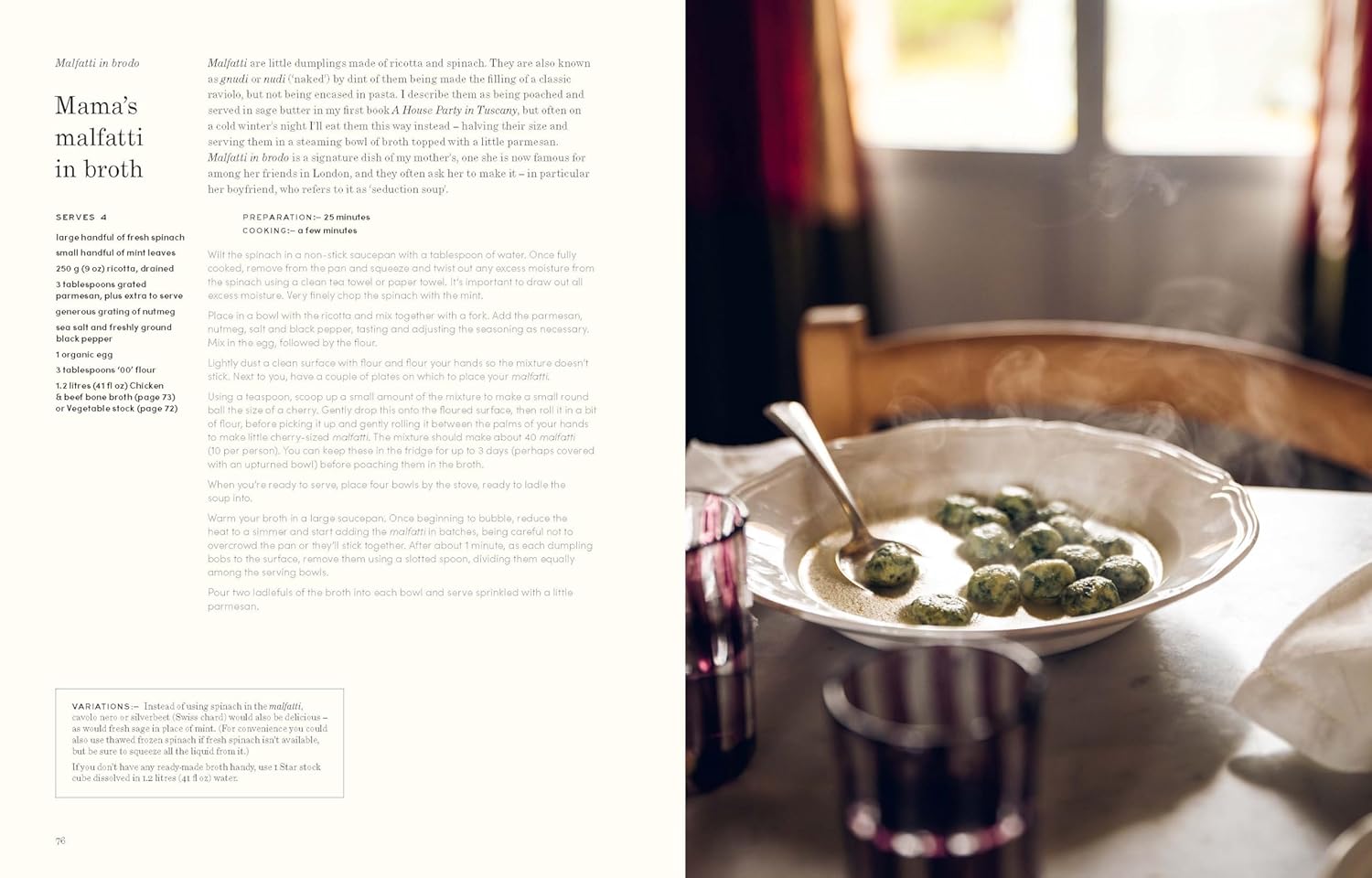 Winter in Tuscany: Cozy Recipes and the Quanto Basta Way (Amber Guinness)