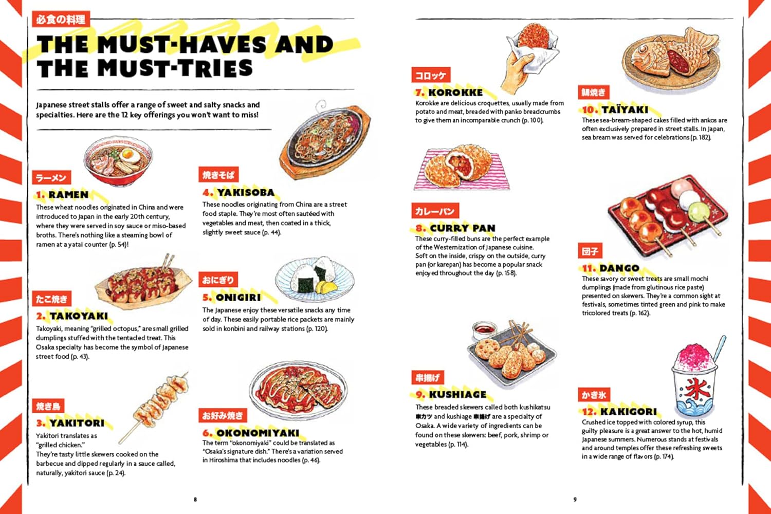 *Pre-order* Delicious Japanese Street Eats: 60 Soulful Street Food Recipies - Yakitori, Ramen Okonomiyaki, Yakisoba, Gyoza, Onigiri, Karaage, Katsu Sando and many more! (Laure Kie and Takashi Fujii)