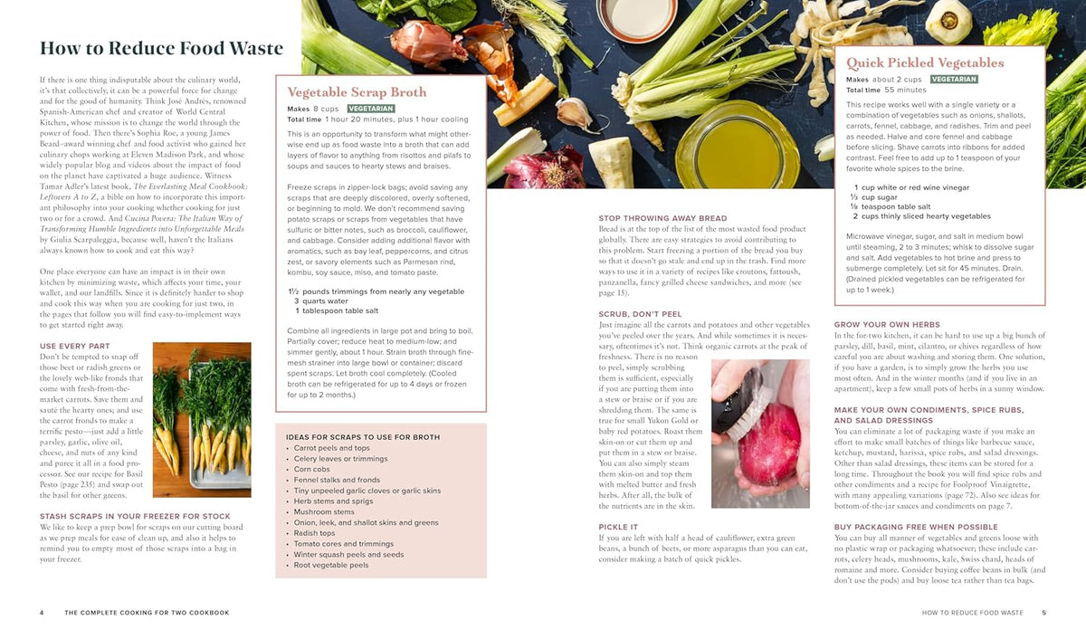 The Complete Cooking for Two Cookbook, 10th Anniversary Gift Edition ...