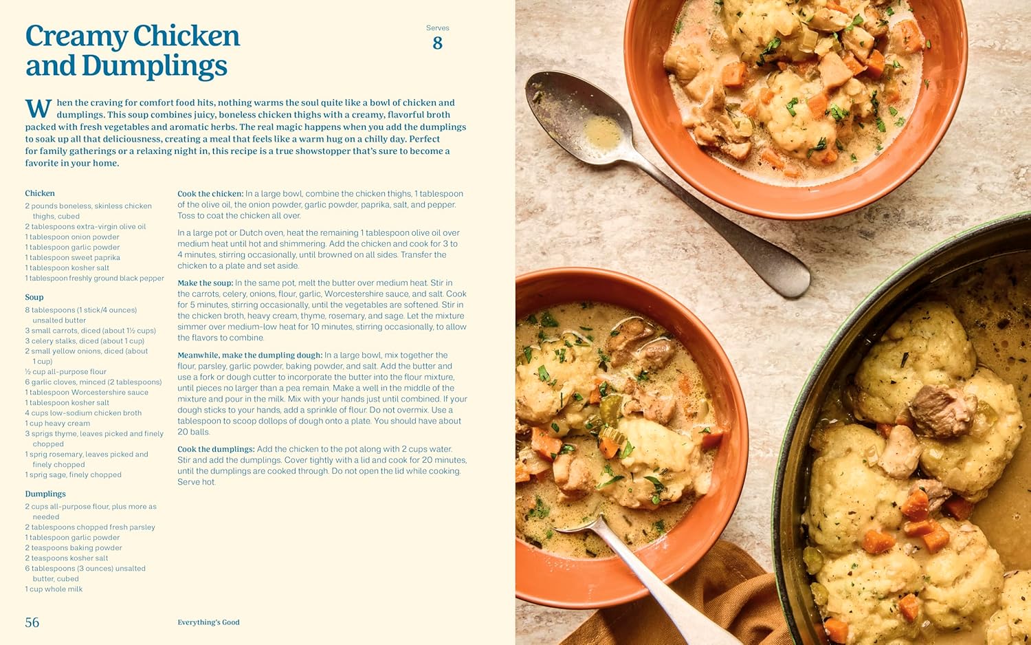 Everything's Good: Cozy Classics You'll Cook Always and Forever (Toni Chapman)