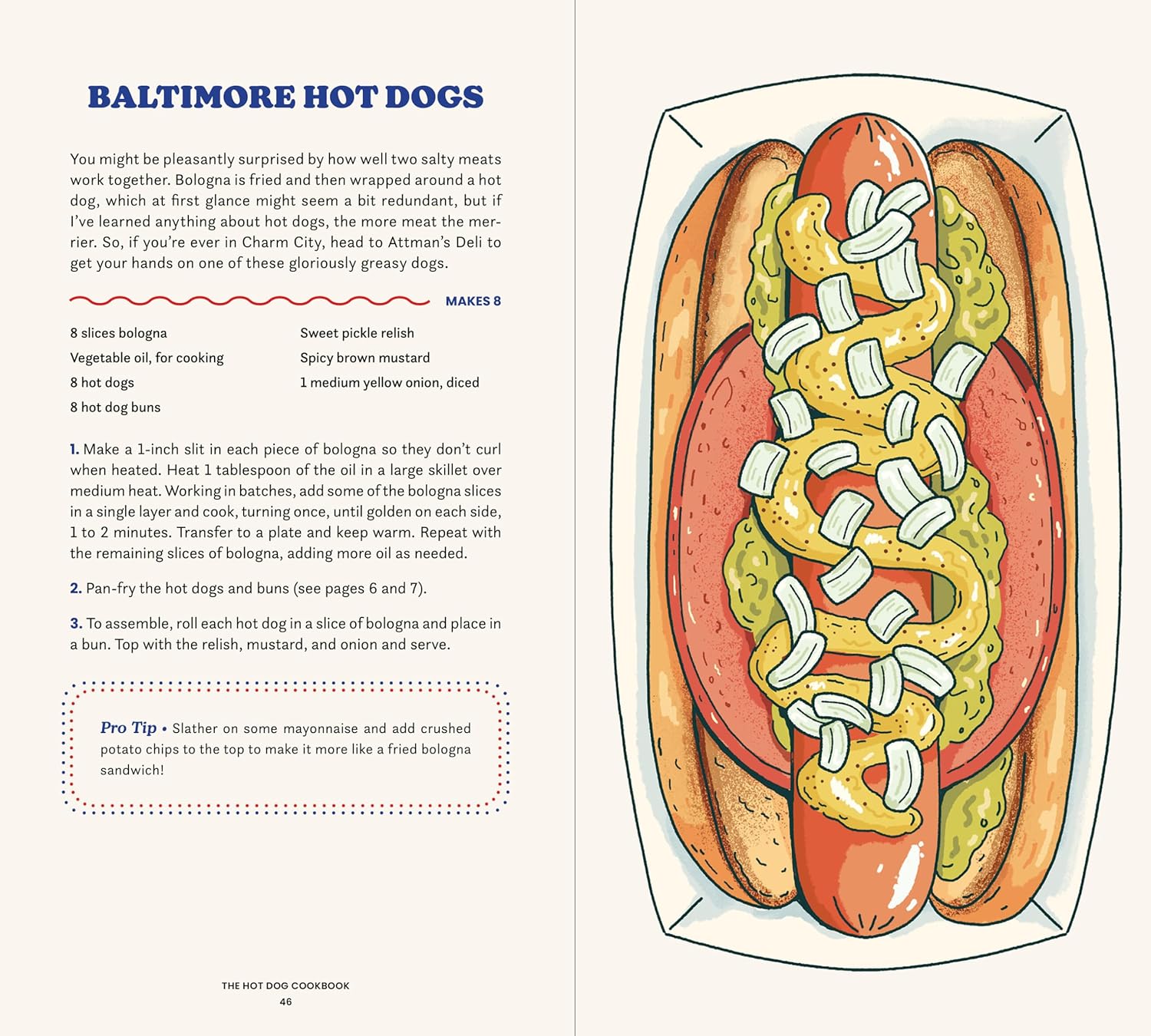 The Hot Dog Cookbook: 50 Recipes for the World's Best Food (Farideh Sadeghin)