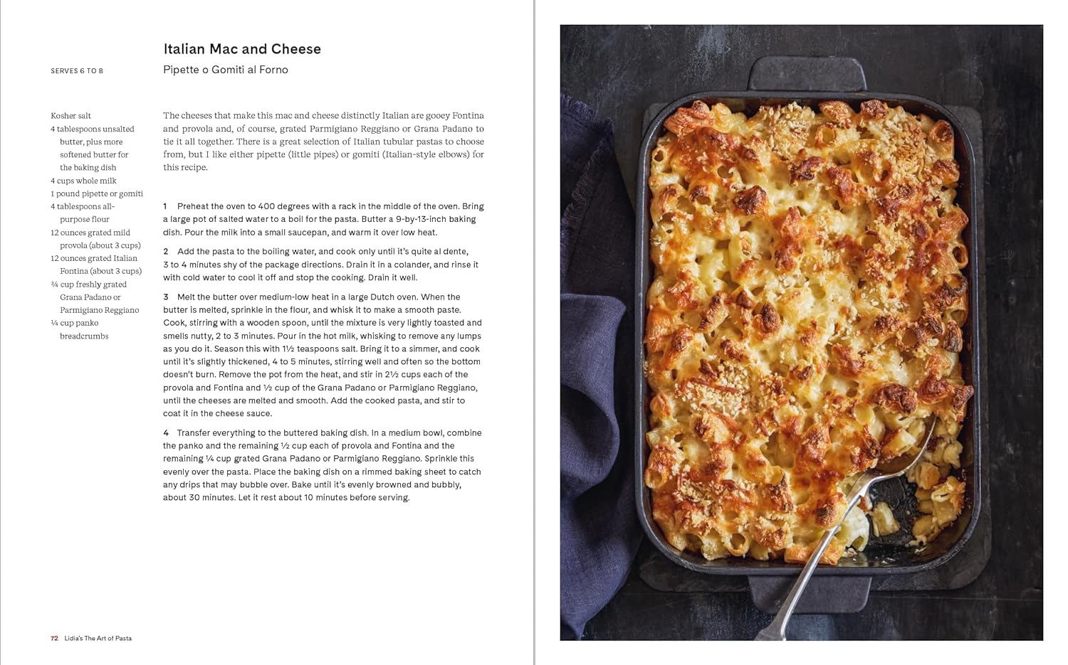 Lidia's The Art of Pasta: An Italian Cookbook (Lidia Matticchio Bastianich and Tanya Bastianich-Manuali) *Signed*
