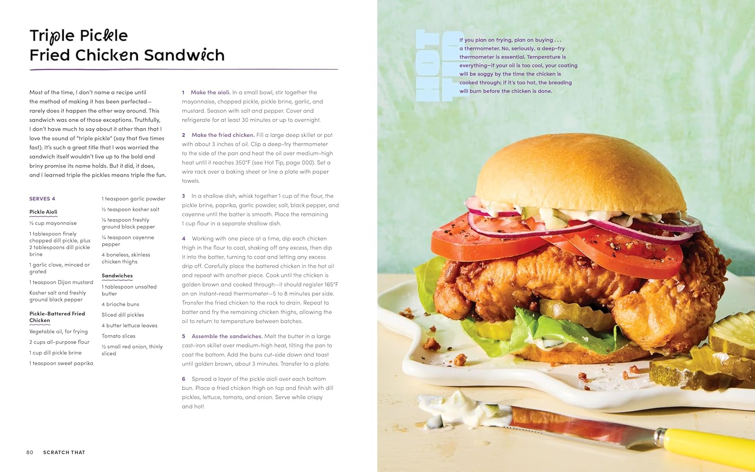 *Sale* Scratch That: Embrace the Mess, Cook to Impress (Alix Traeger) *Signed*