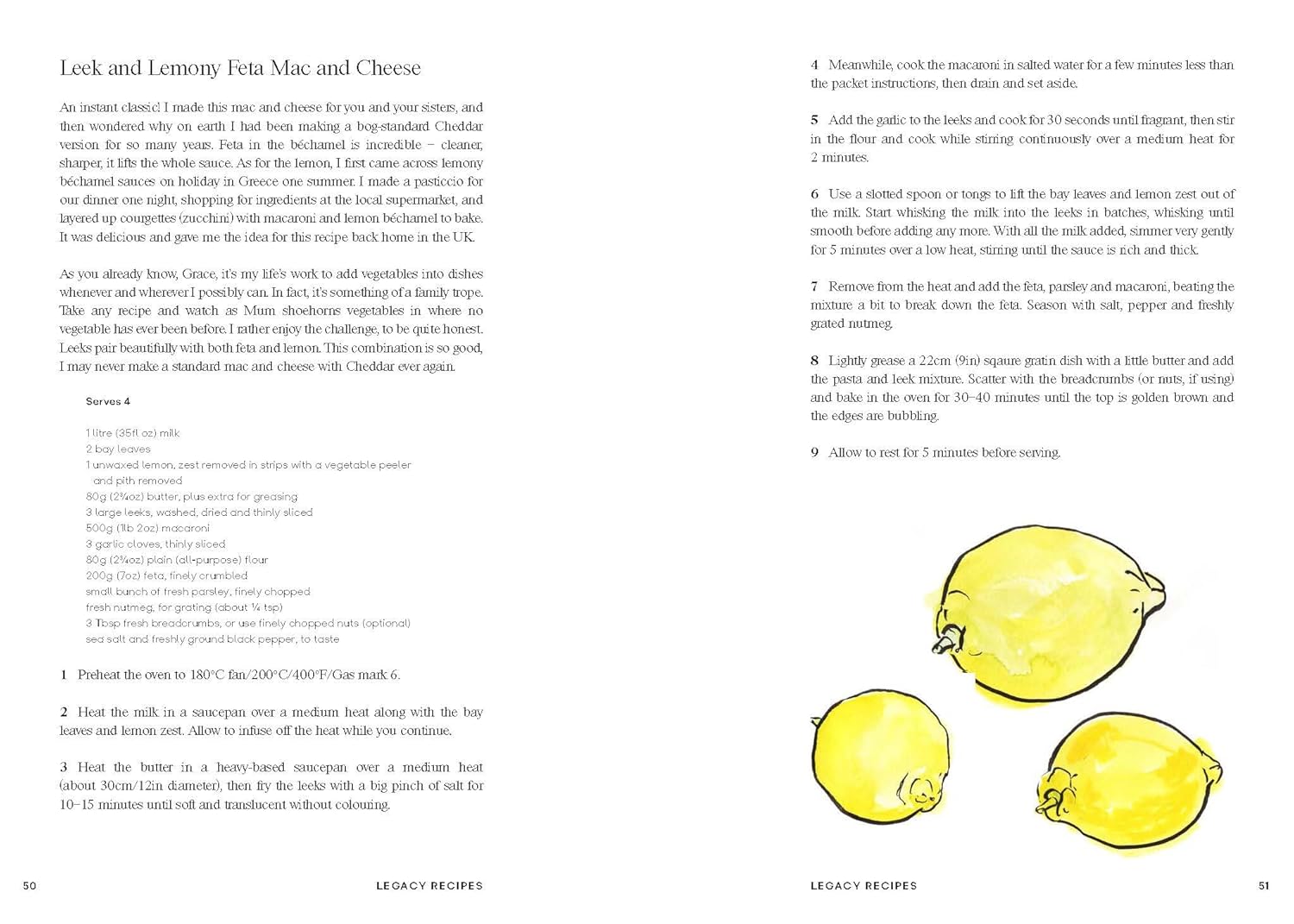 Dear Grace: Recipes from Your Mother, for the Next Chapter in Life (Claire Thomson)