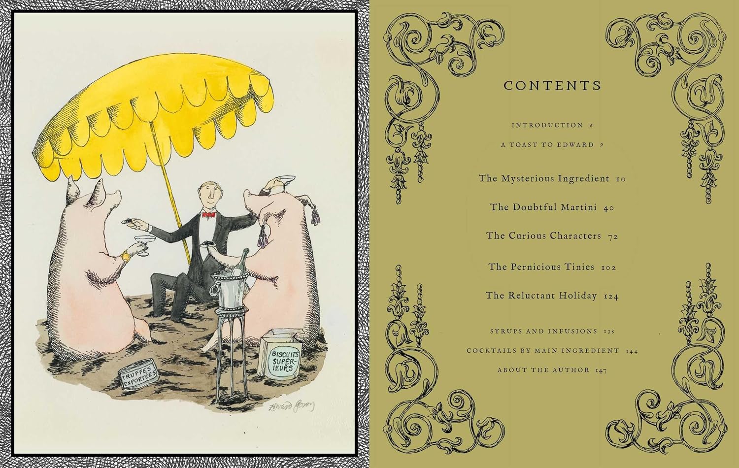*Pre-order* Uneasy Elixirs: 50 Curious Cocktails Inspired by the Works of Edward Gorey (Virginia Miller))
