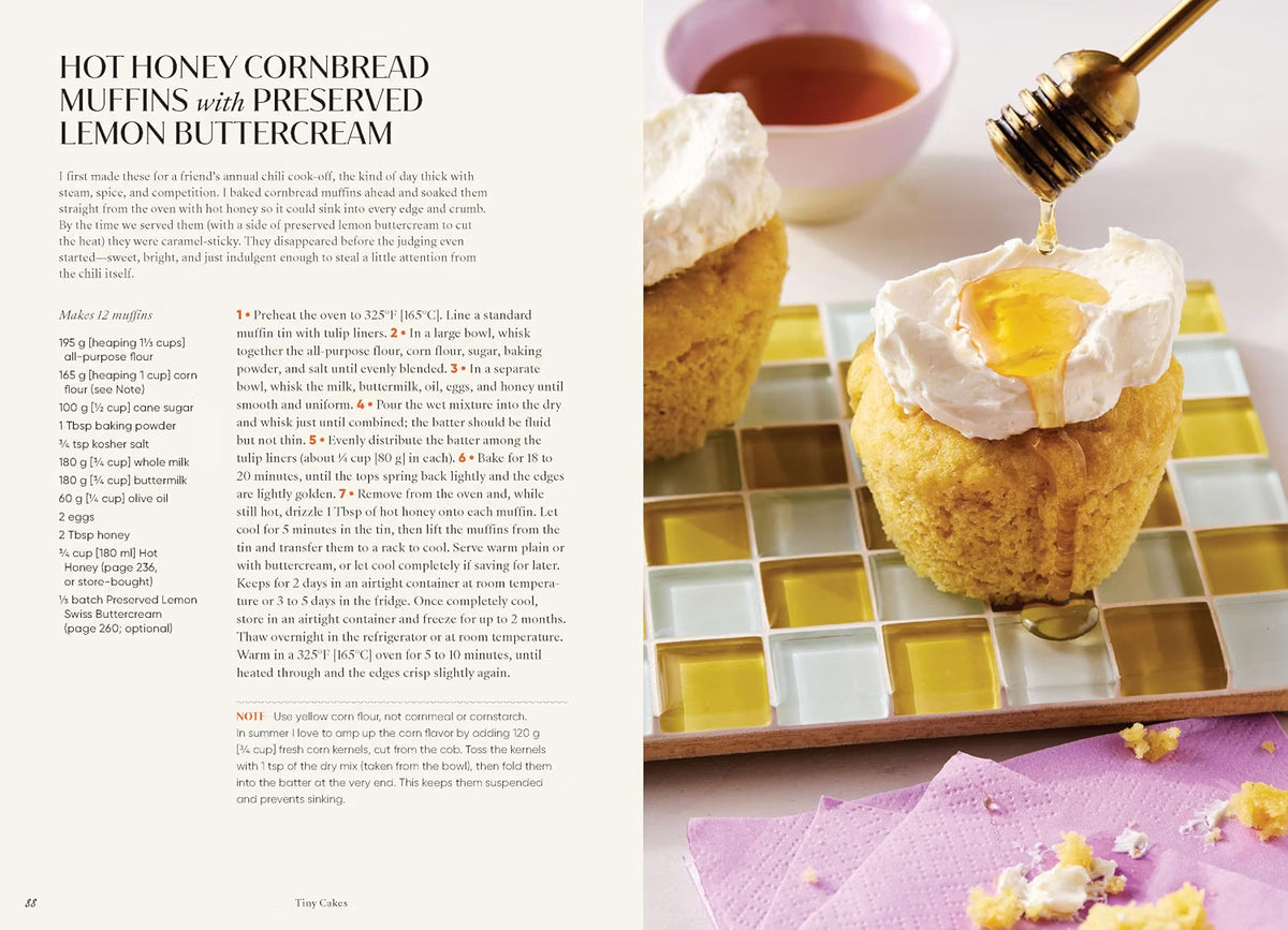 *Pre-Order* Tiny Cakes: A Cookbook - 75 Recipes for Everyday Muffins, Party Cupcakes, and More (Rose Wilde)