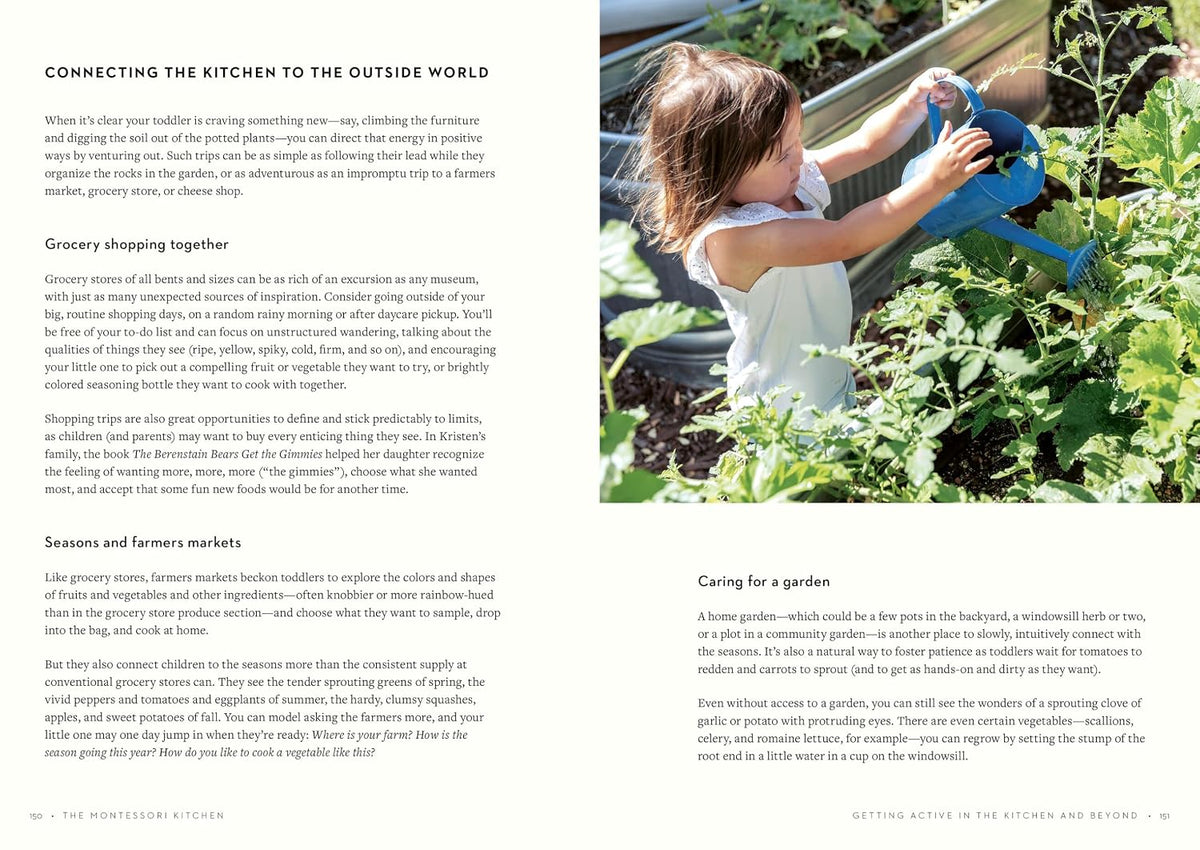 The Montessori Kitchen: A Parent’s Guide to Nurturing Your Child’s Curiosity, Confidence, and Connection to Food