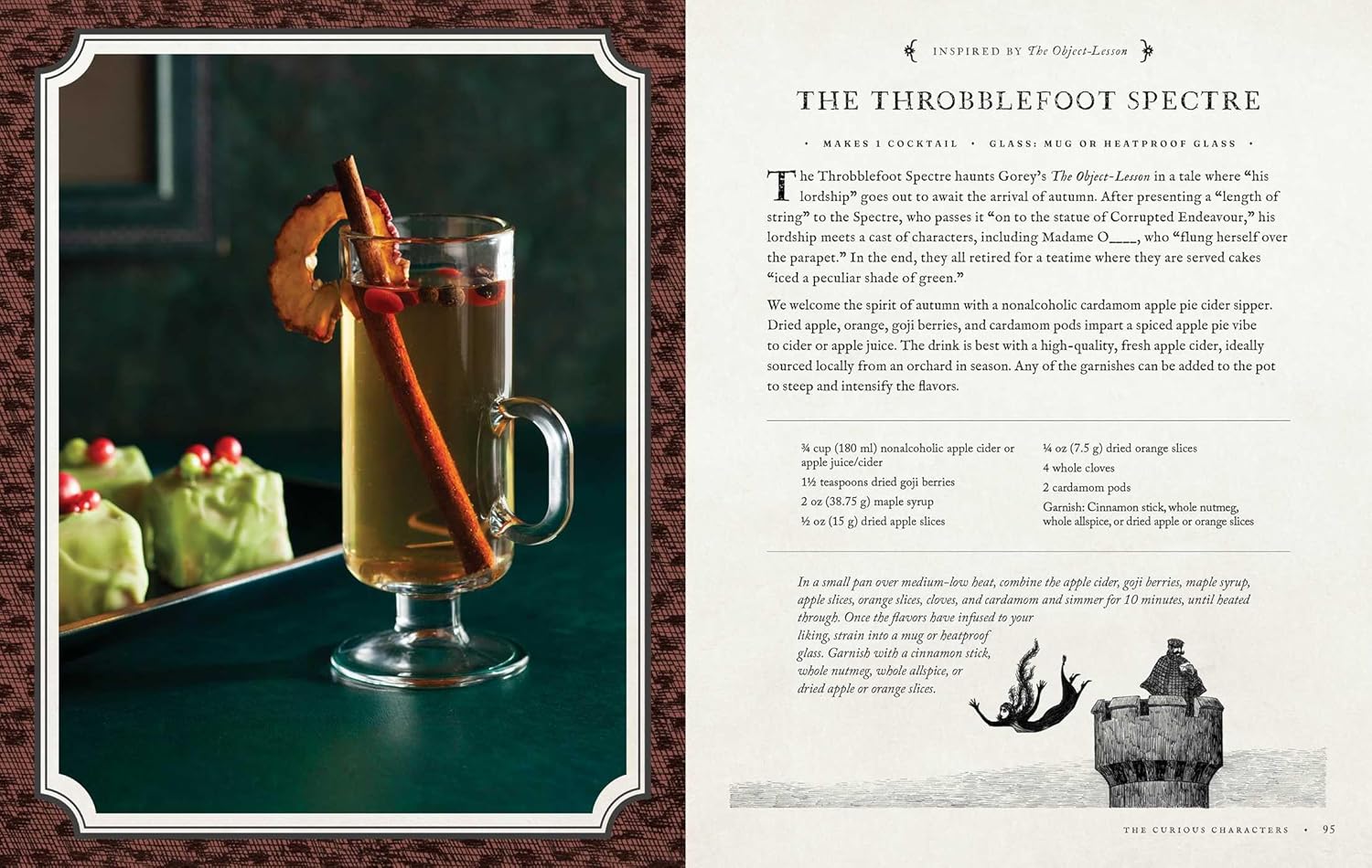 Uneasy Elixirs: 50 Curious Cocktails Inspired by the Works of Edward Gorey (Virginia Miller)