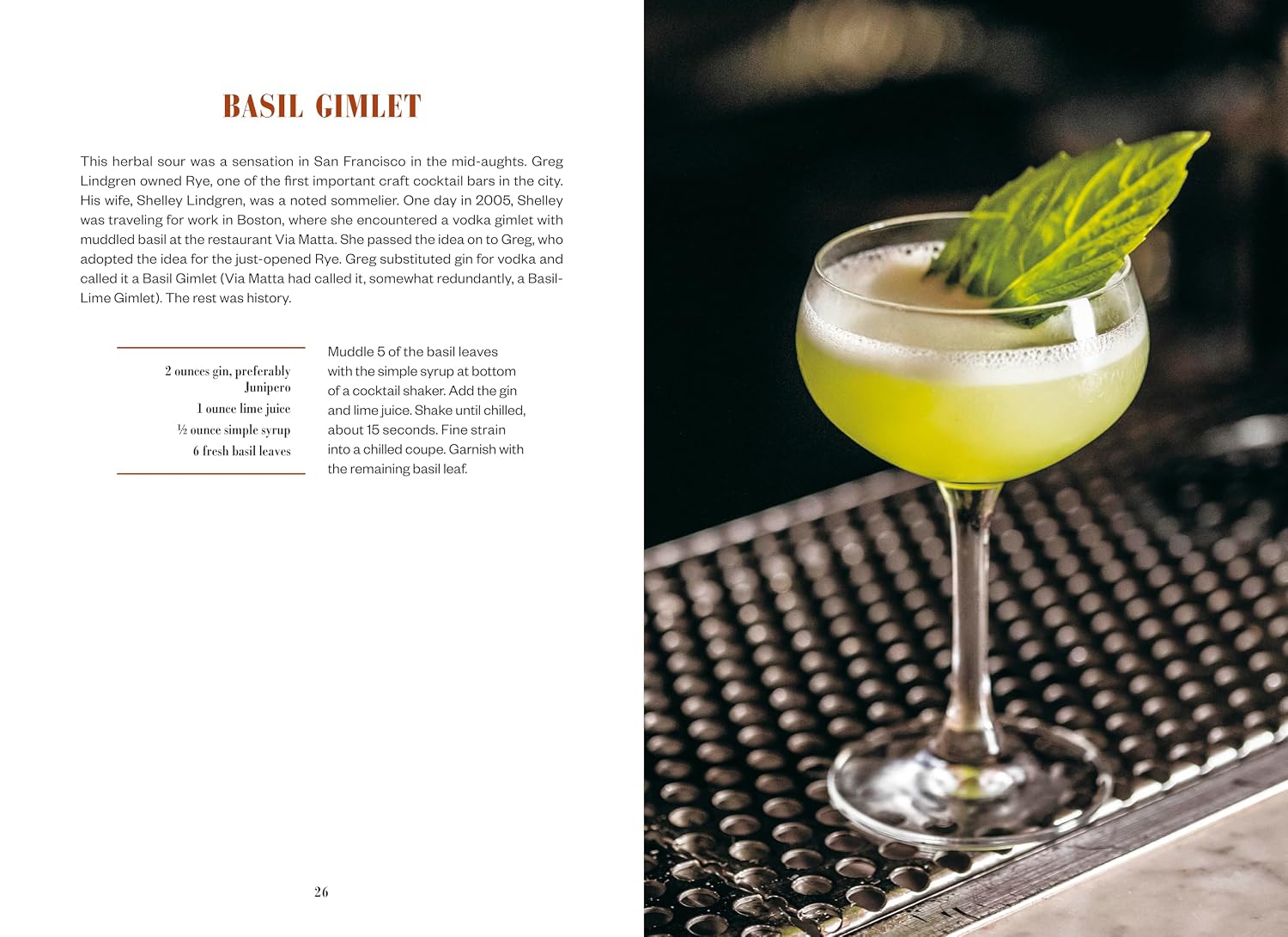 Modern Classic Cocktails: 60+ Stories and Recipes From the New Golden Age in Drinks (Robert Simonson)