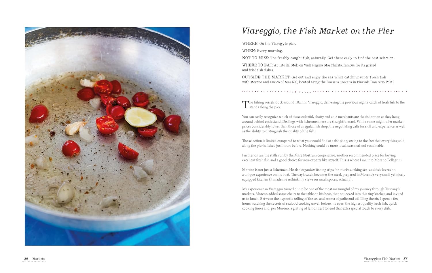 *Damaged* From the Markets of Tuscany: A Collection of Traditional, Seasonal Recipes (Giulia Scarpaleggia)