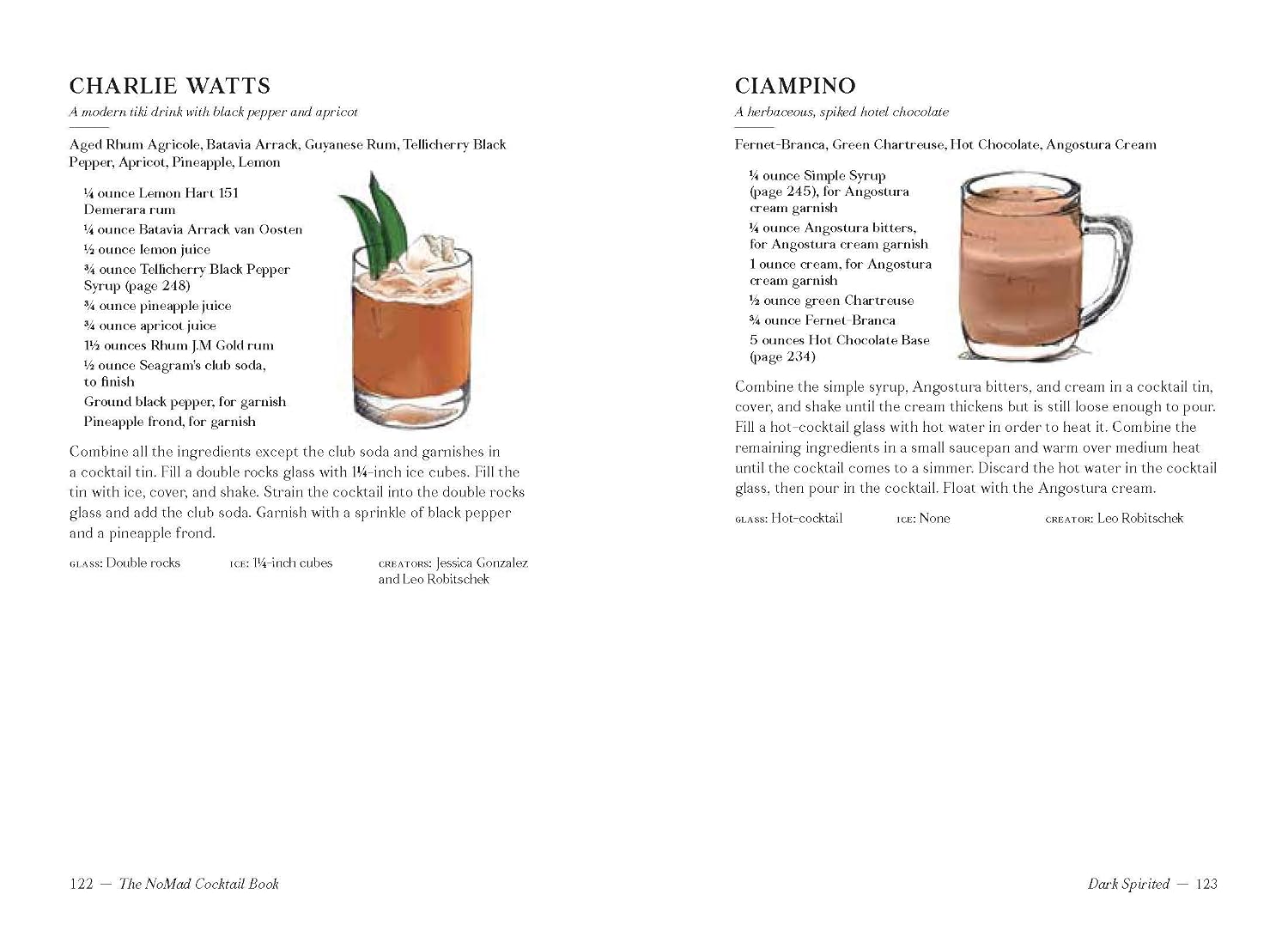 The NoMad Cocktail Book (Leo Robitschek)
