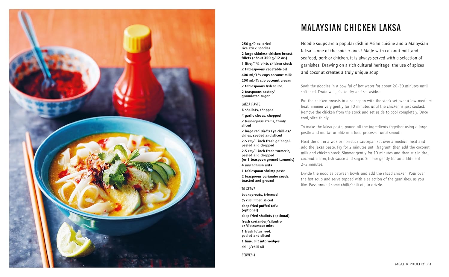 Laksa: 65 recipes for comforting Asian-style noodle soups (Ryland Peters & Small)