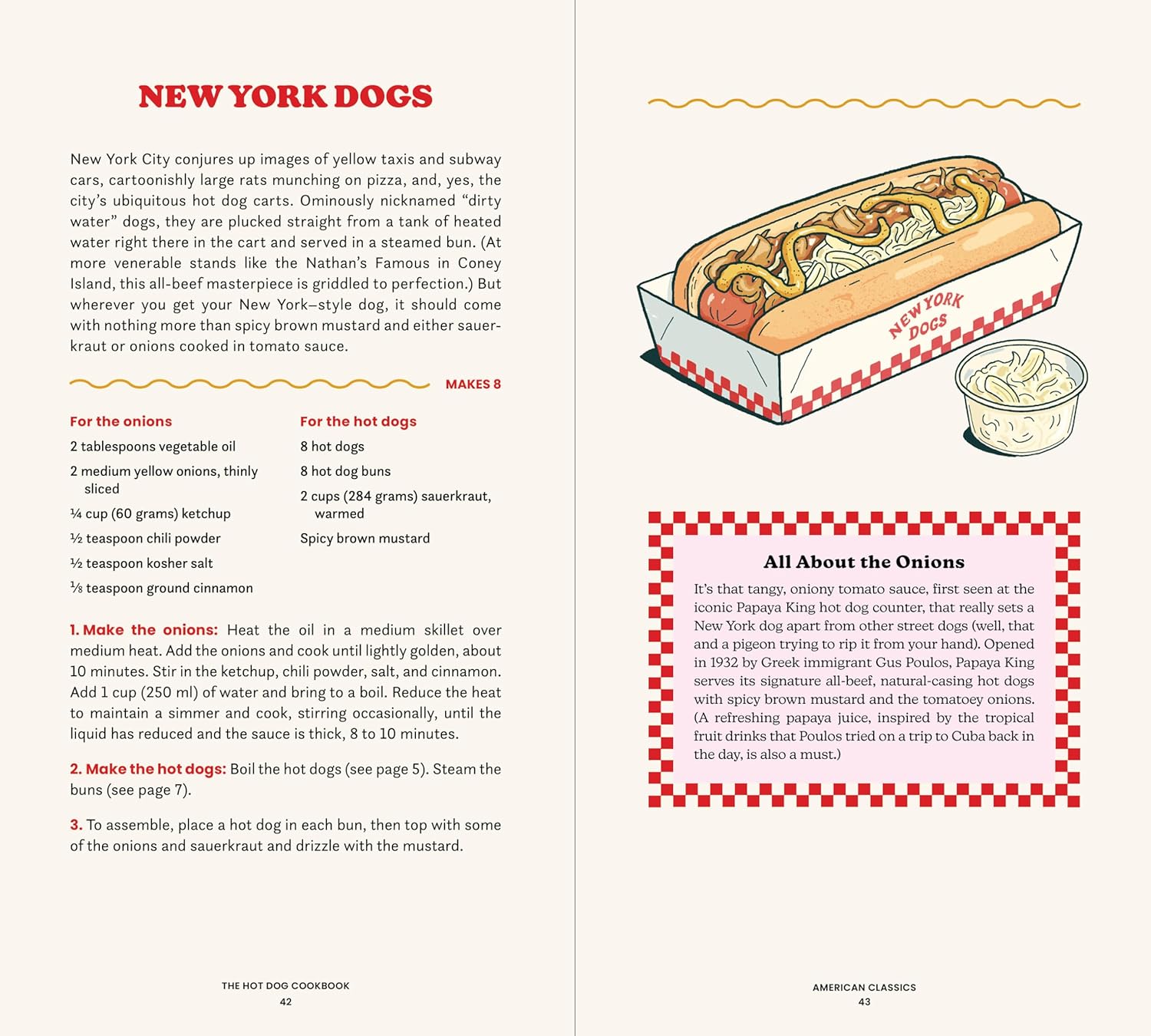 The Hot Dog Cookbook: 50 Recipes for the World's Best Food (Farideh Sadeghin)