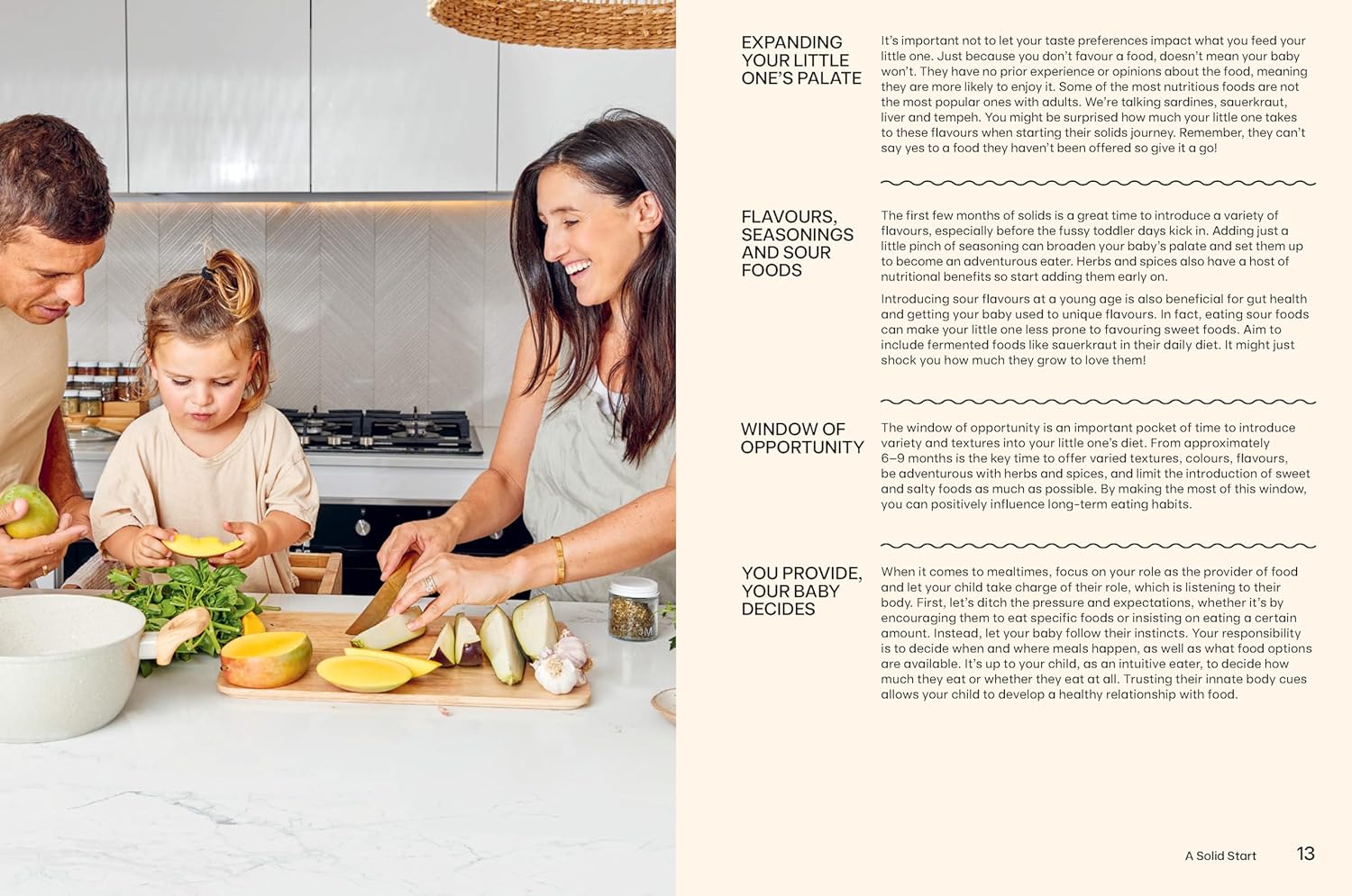 Baby Food Bible: A Nourishing Guide to Feeding Your Family, From First Bite and Beyond (Julia Tellidis, Lauren Skora)