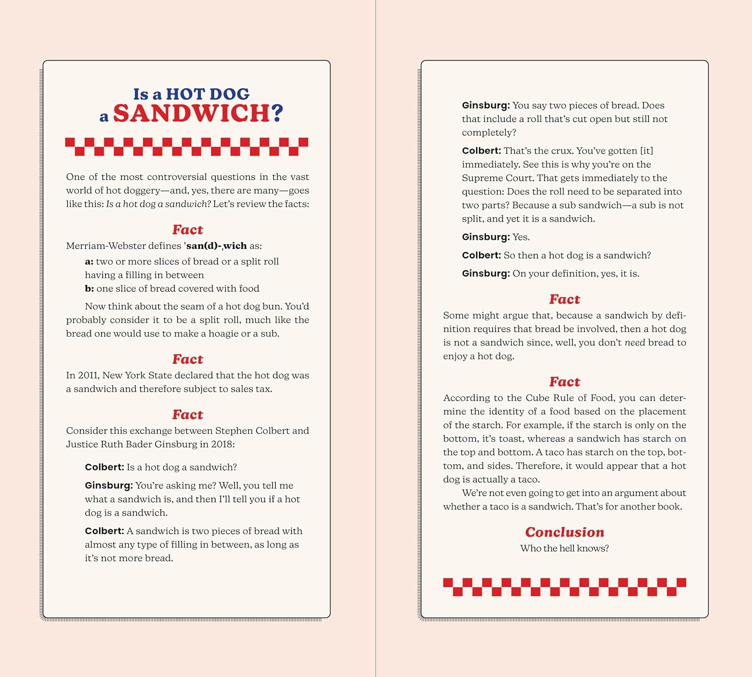 The Hot Dog Cookbook: 50 Recipes for the World's Best Food (Farideh Sadeghin)