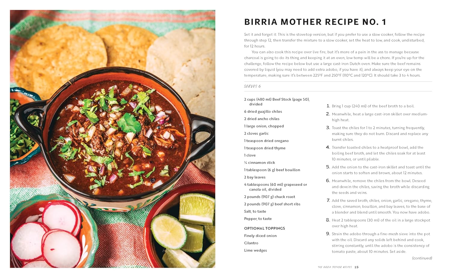 Birrias: 65 Recipes from Traditional to Modern (Jesse Valenciana)
