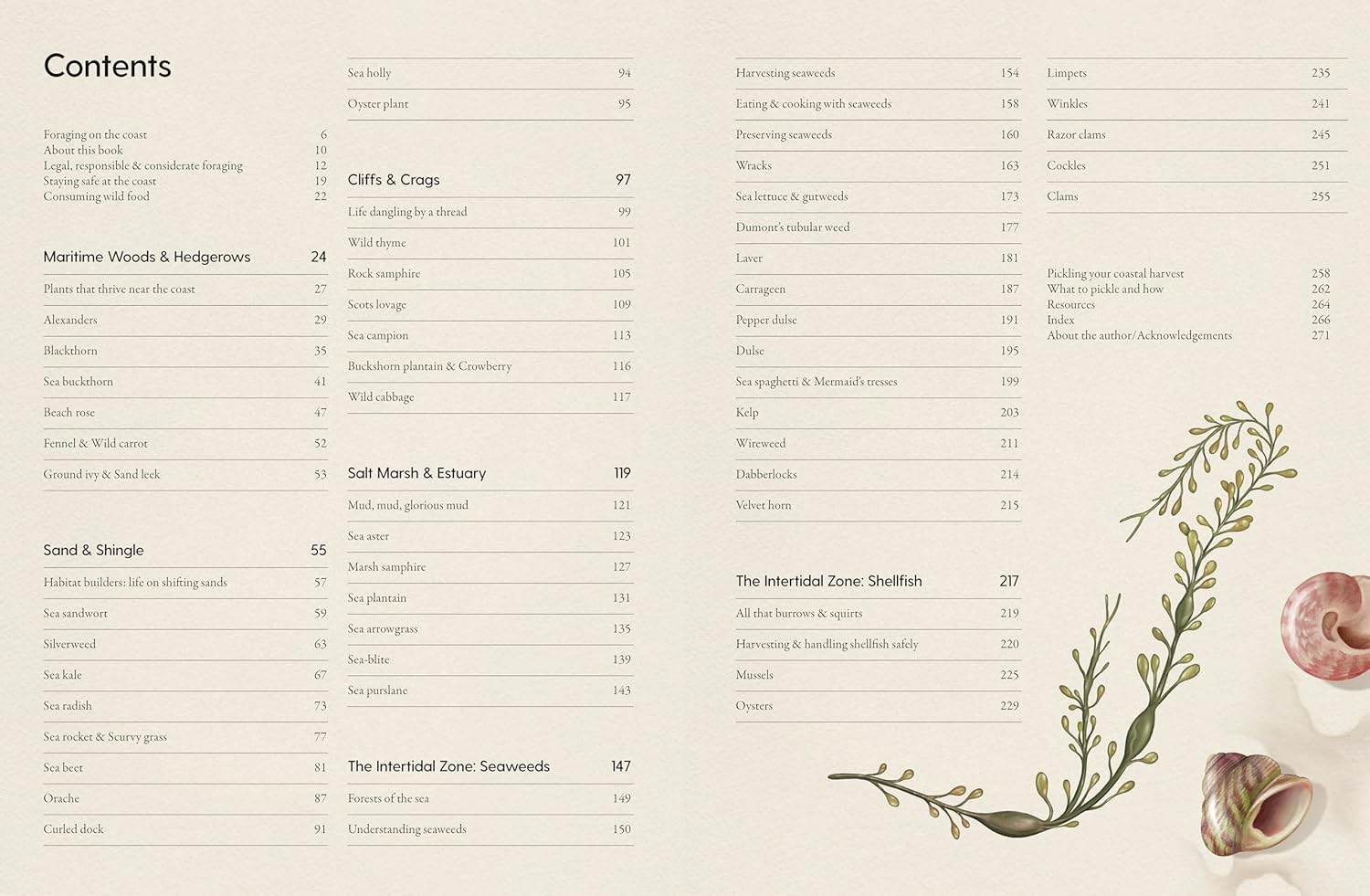 The Coastal Forager: Wild maritime food to preserve, cook, eat (Mark Williams)