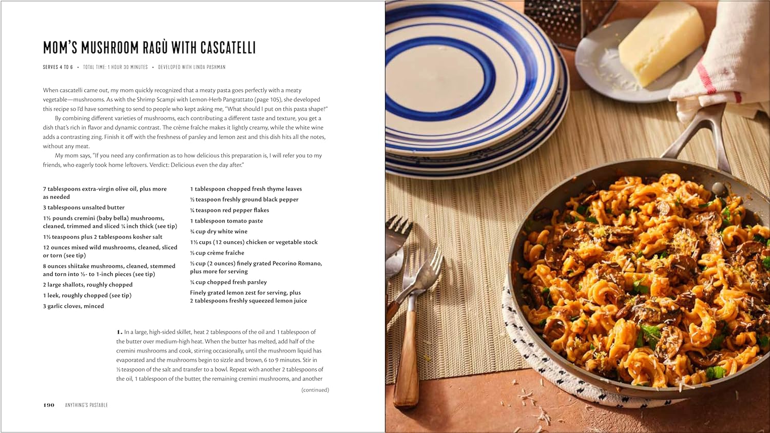 Anything's Pastable: 81 Inventive Pasta Recipes for Saucy People (Dan Pashman) *Signed*