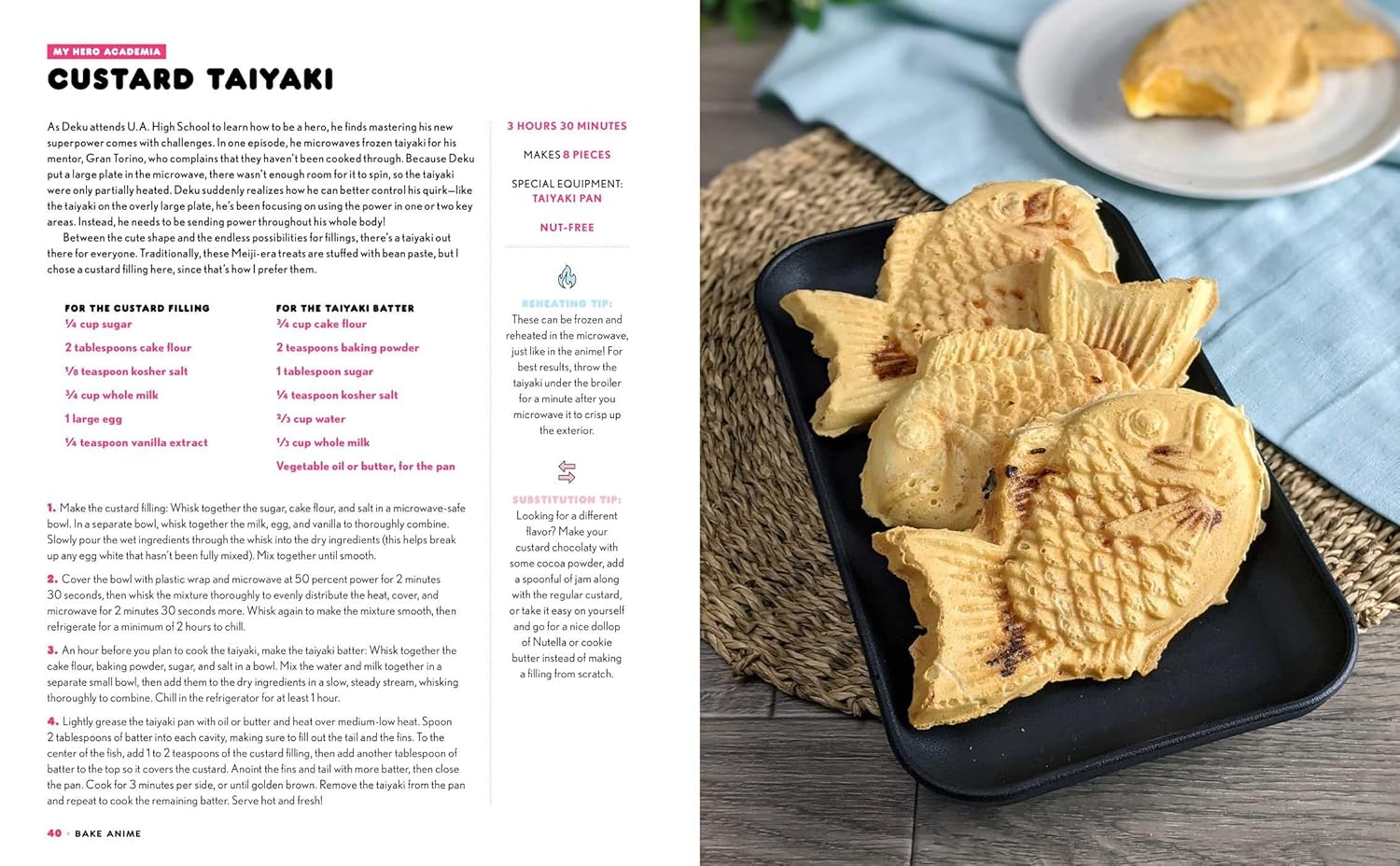 Bake Anime: 75 Sweet Recipes Spotted In and Inspired by Your Favorite Anime (Emily J Bushman)