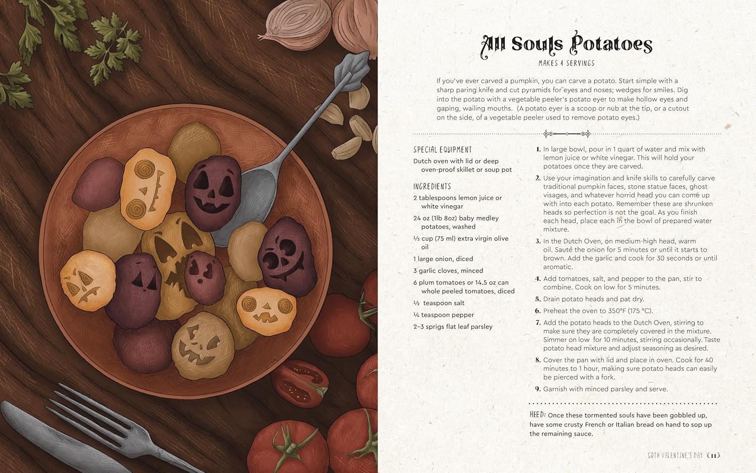 Creepy Kitchen: 60 Terror―rific Recipes That’ll Possess Your Palette (Kim Kindelsperger, Kitty Willow Wilson)