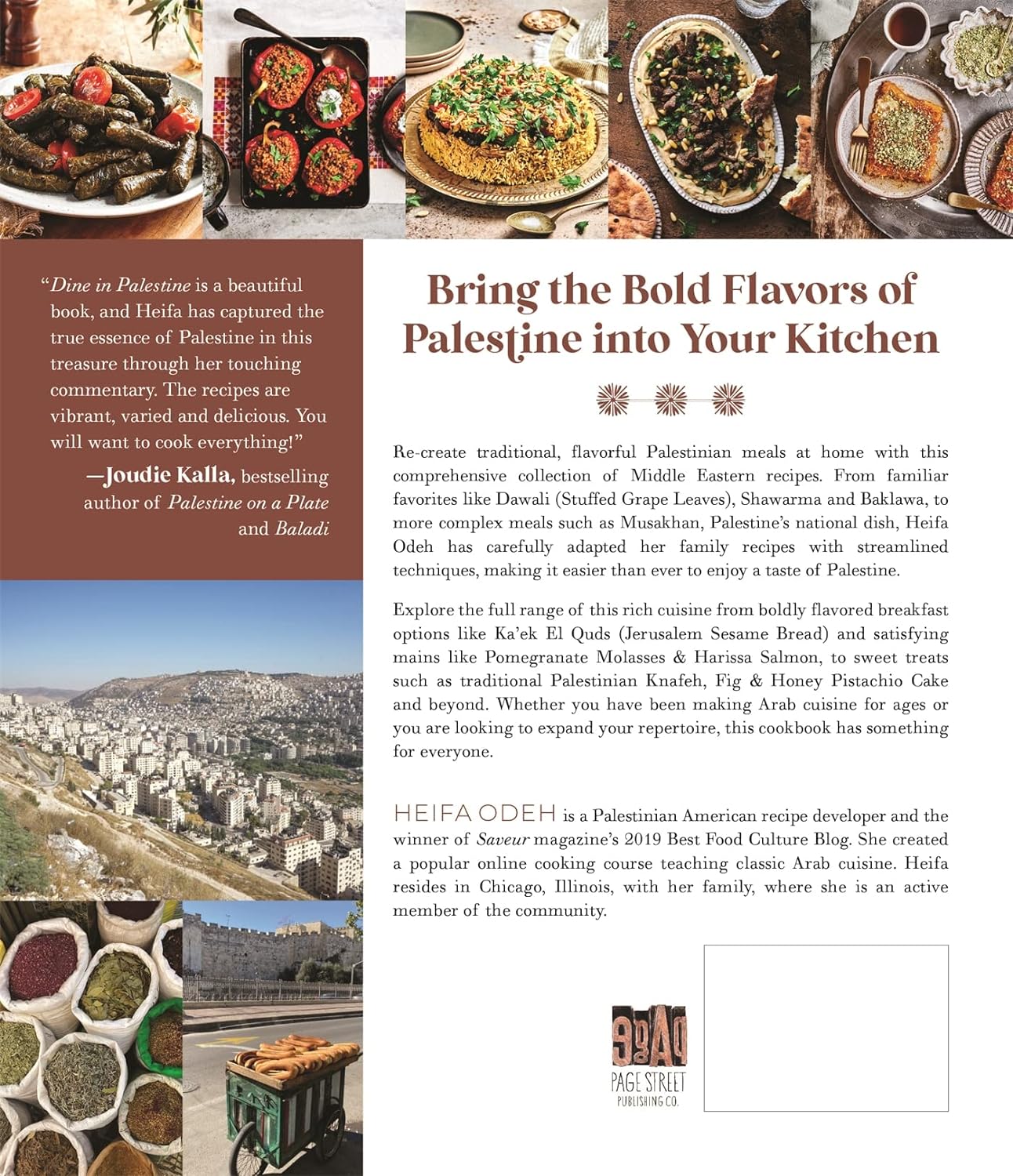 Dine in Palestine: An Authentic Taste of Palestine in 60 Recipes from My Family to Your Table (Heifa Odeh)