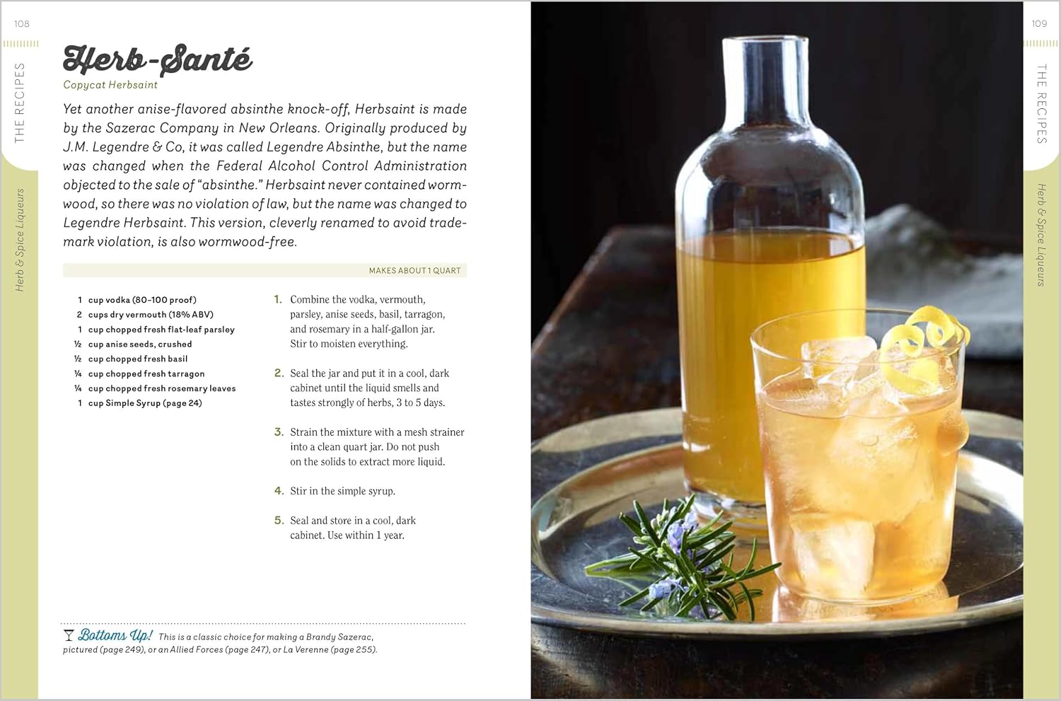 Homemade Liqueurs and Infused Spirits: Innovative Flavor Combinations, Plus Homemade Versions of Kahlúa, Cointreau, and Other Popular Liqueurs  (Andrew Schloss)