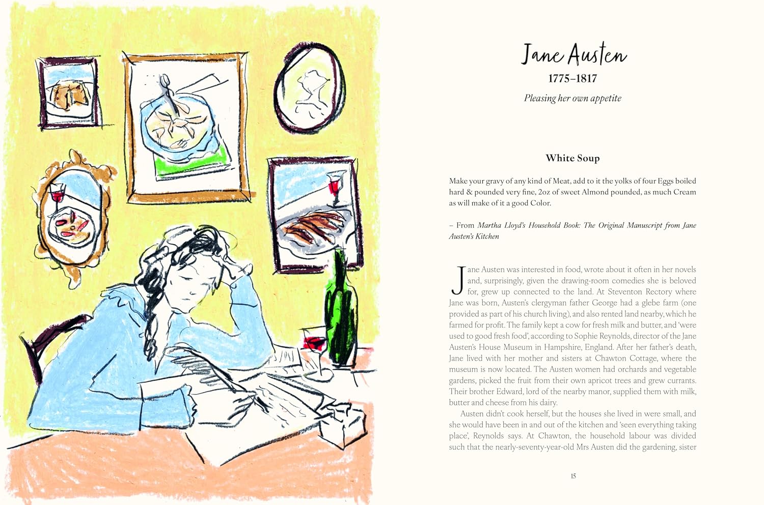 The Writer's Table: Famous authors and their favourite recipes (Valerie Stivers, Katie Tomlinson)
