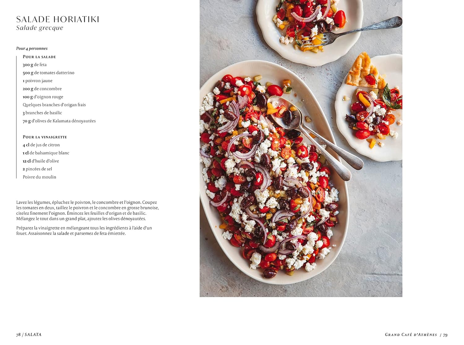 Grand Café d'Athènes: Toute l'âme de la Grèce en 80 recettes (Chloé Monchalin)
