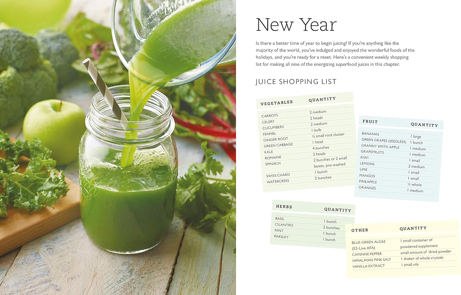 Energizing Superfood Juices and Smoothies: Nutrient-Dense, Seasonal Recipes to Jump-Start Your Health (Shauna R. Martin)