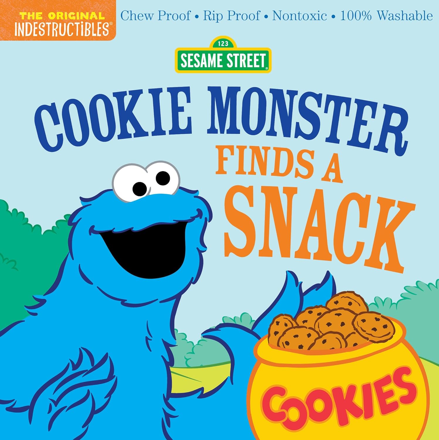 Indestructibles: Sesame Street: Cookie Monster Finds a Snack (Sesame Street)