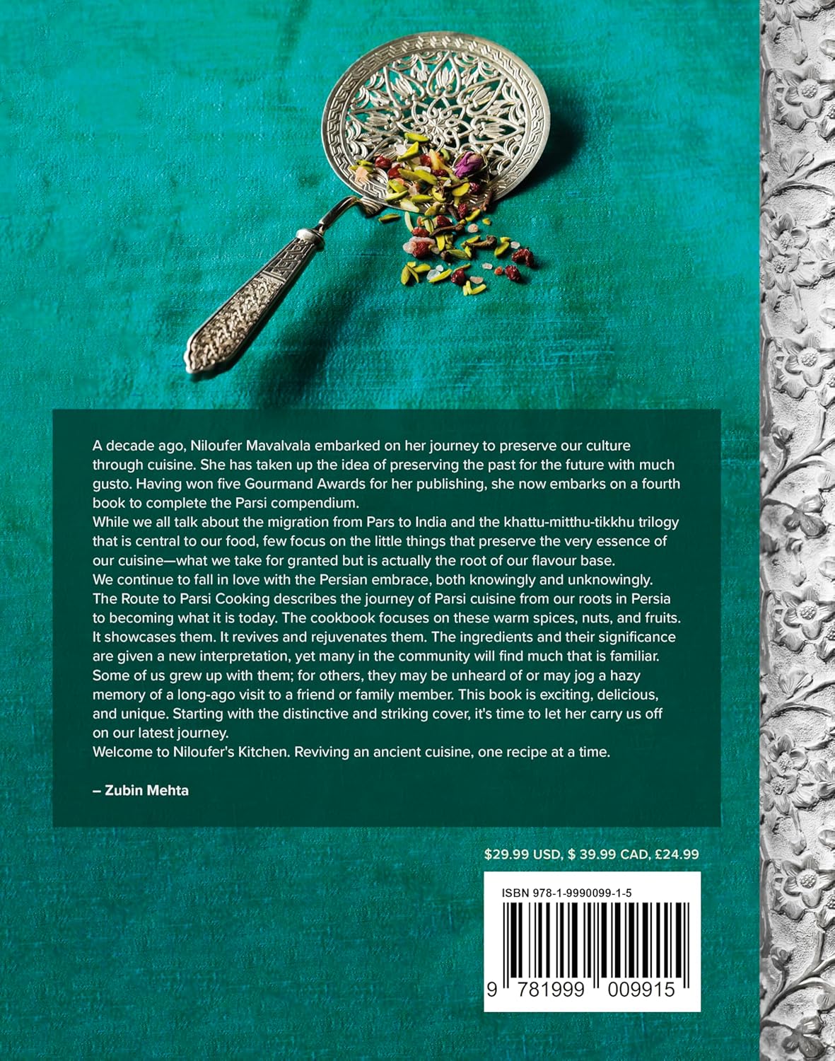 The Route to Parsi Cooking: From Pars to India and Beyond (Niloufer Mavalvala)