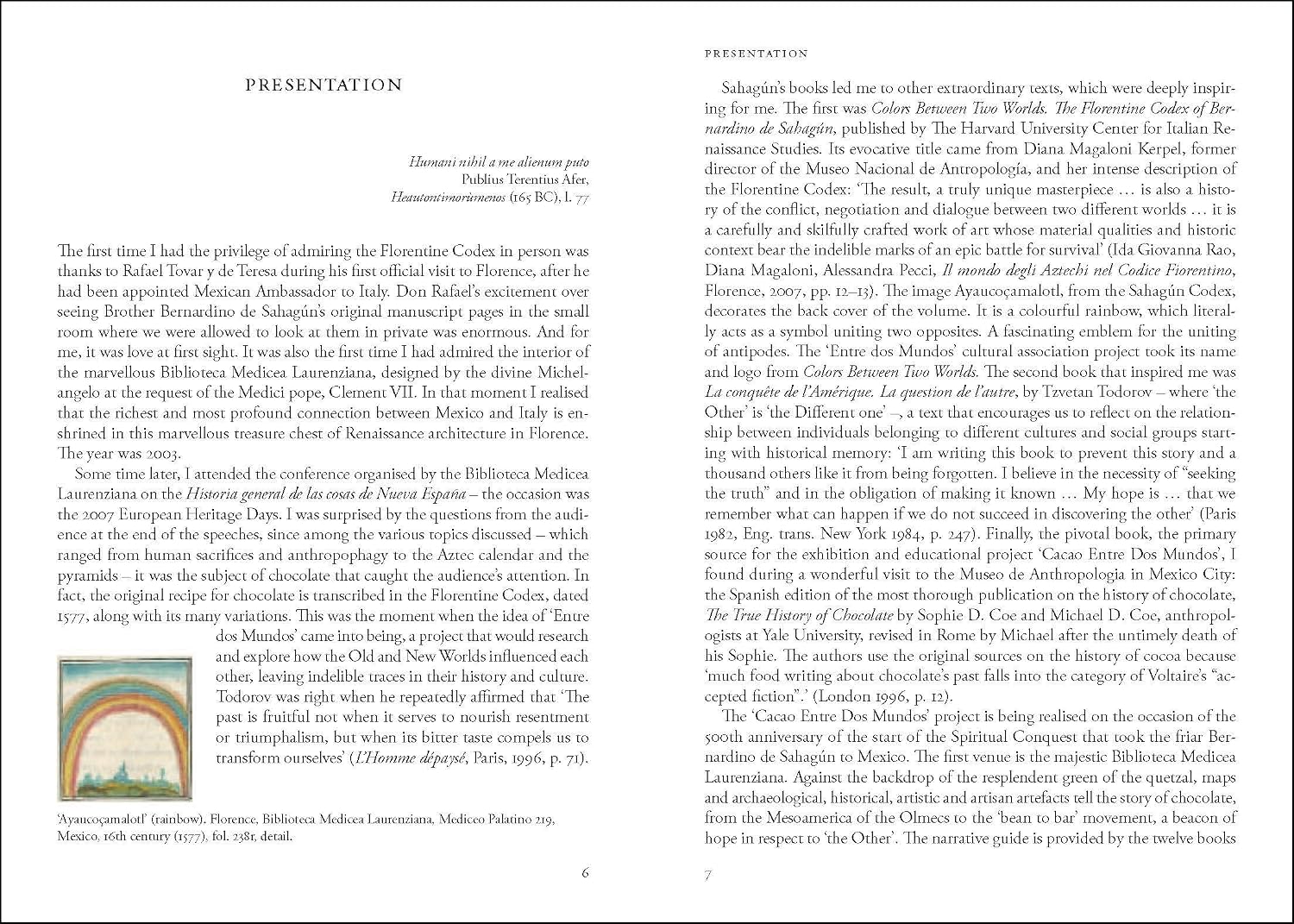 Cacao Entre Dos Mundos: the History of Chocolate and the Clash (and meeting) of Civilizations (Ruby E. Villarreal V.)