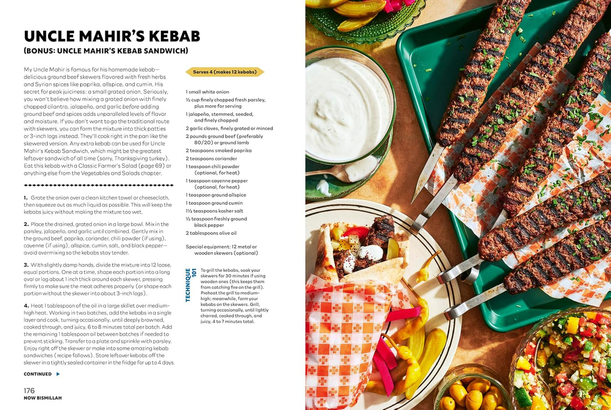 *Pre-order* Now Bismillah: 100 Craveable Halal Recipes from My Syrian American Kitchen (Ahmad Alzahabi0