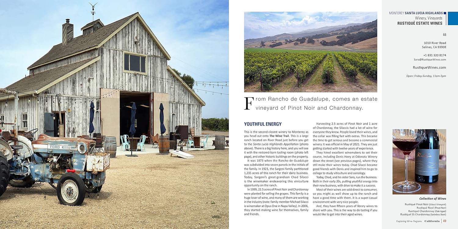 Exploring Wine Regions – California Central Coast: Discovering Great Wines, Phenomenal Foods and Amazing Tourism