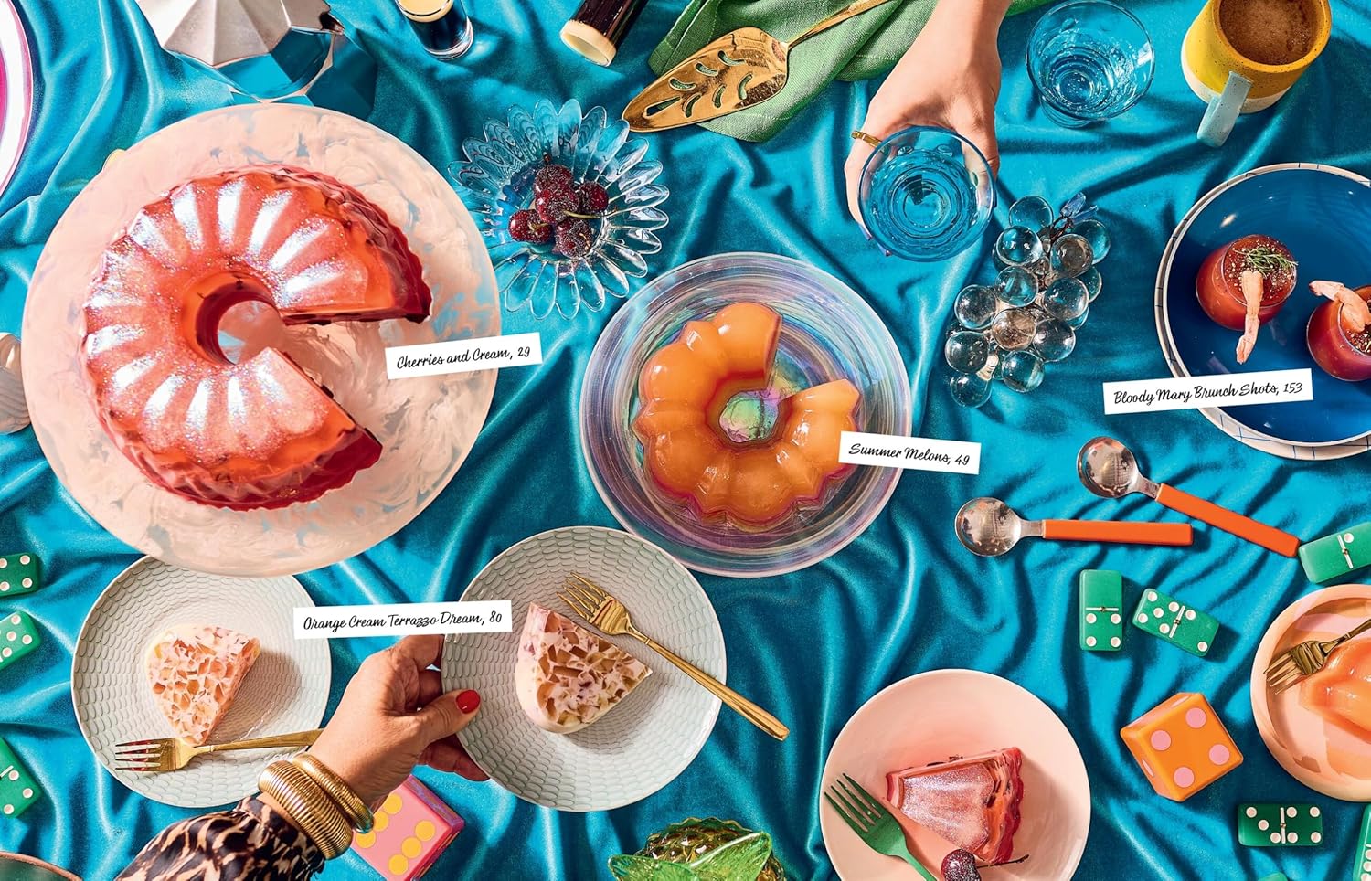 Jiggle!: A Cookbook: 50 Recipes for Sweet, Savory, and Sometimes Boozy Modern Gelatins (Peter DiMario, Judith Choate)