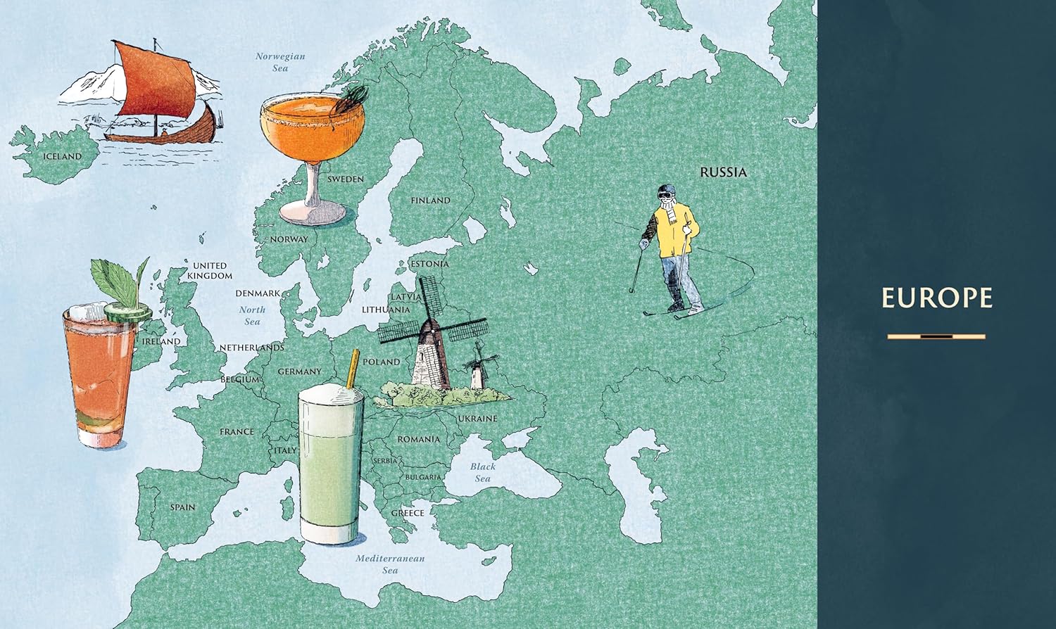 The Cocktail Atlas: Around the World in 200 Drinks (Chris Vola)