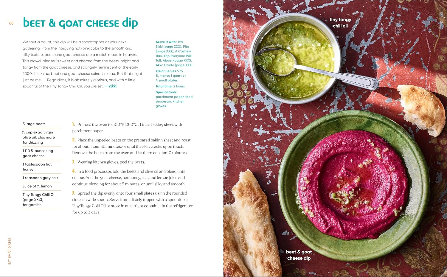 Eat Small Plates: Vibrant, Shareable Dishes for Daily Joy (Ben Siman-Tov, Zikki Siman-Tov) *Signed*