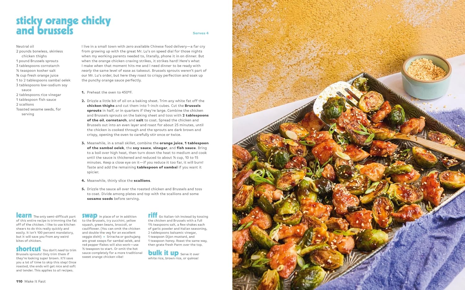 *Pre-order* What to Cook When You Don’t Feel Like Cooking: Make It Fast (Caroline Chambers) *Signed*
