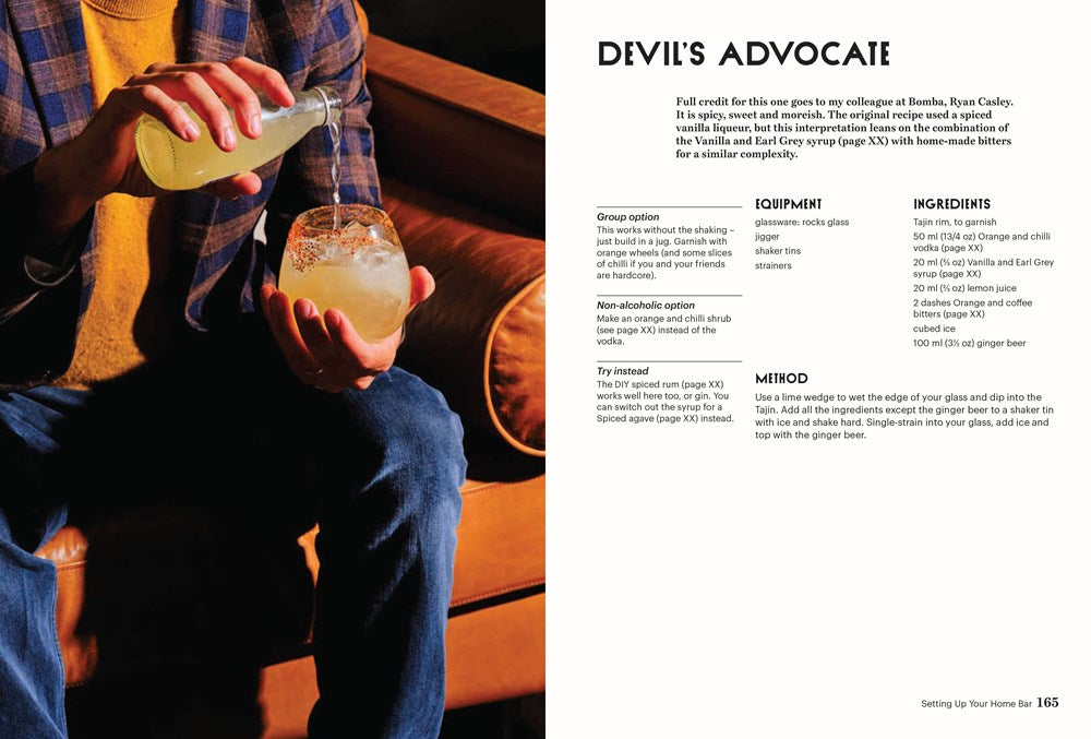 Behind the Home Bar: The essential guide to making cocktails at home (Cara Devine)