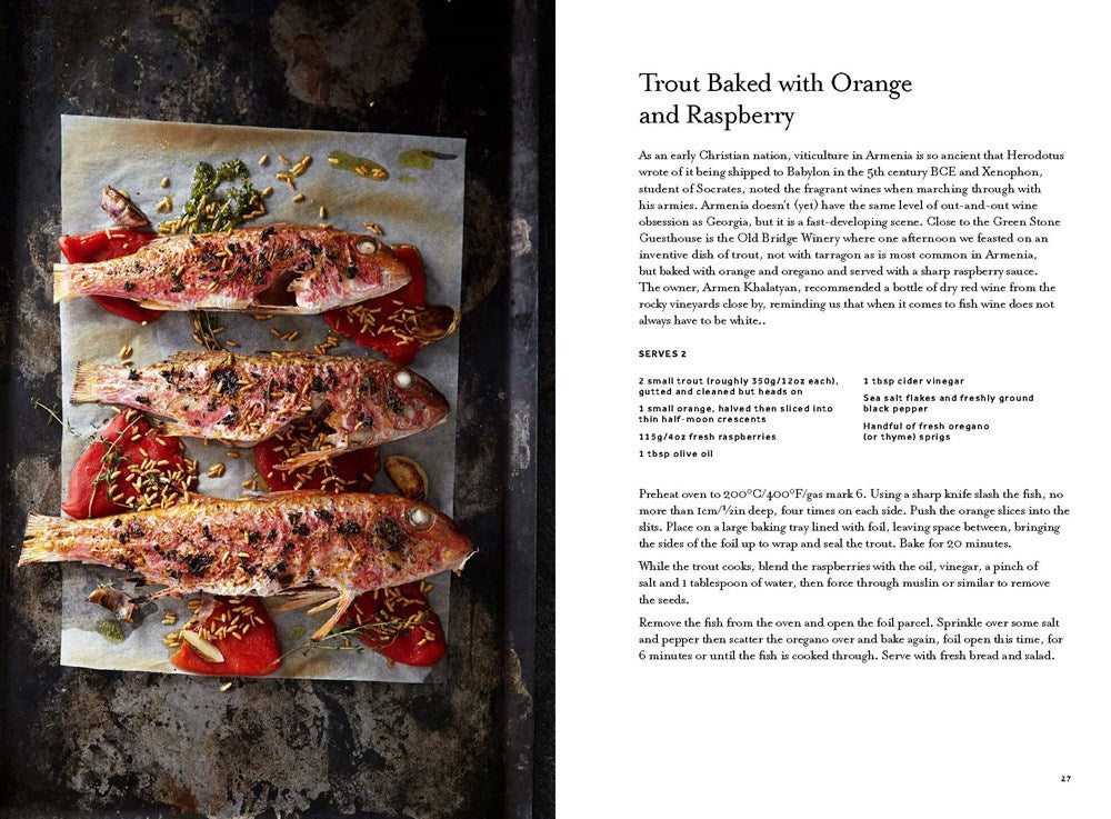 Green Mountains : Walking the Caucasus with Recipes (Caroline Eden)