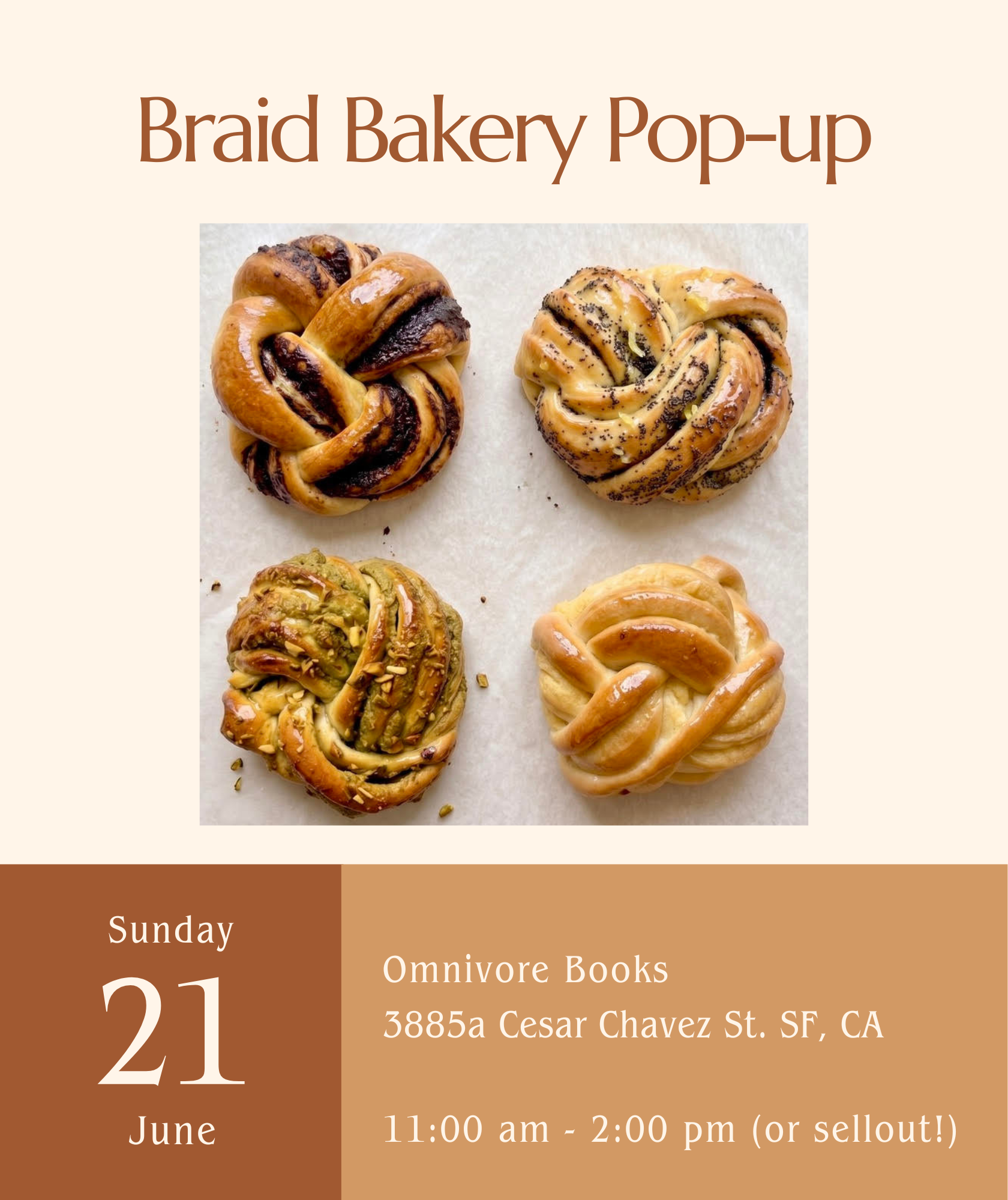 Braid Bakery Pop-Up