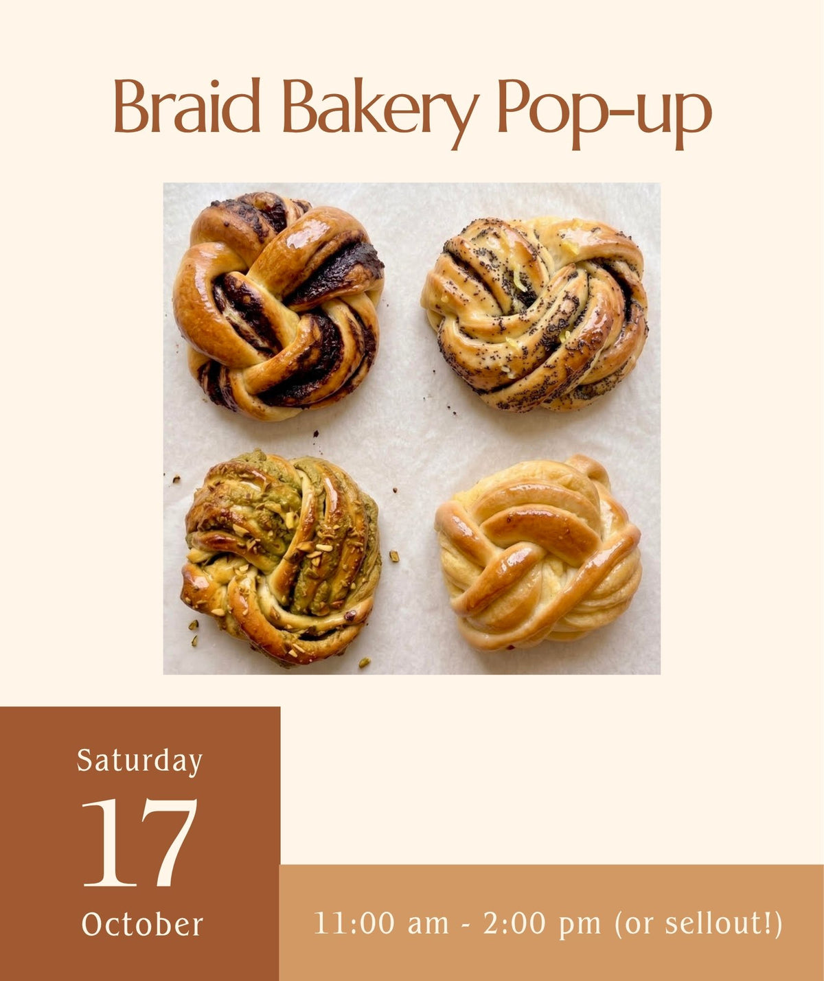 Braid Bakery Pop-up