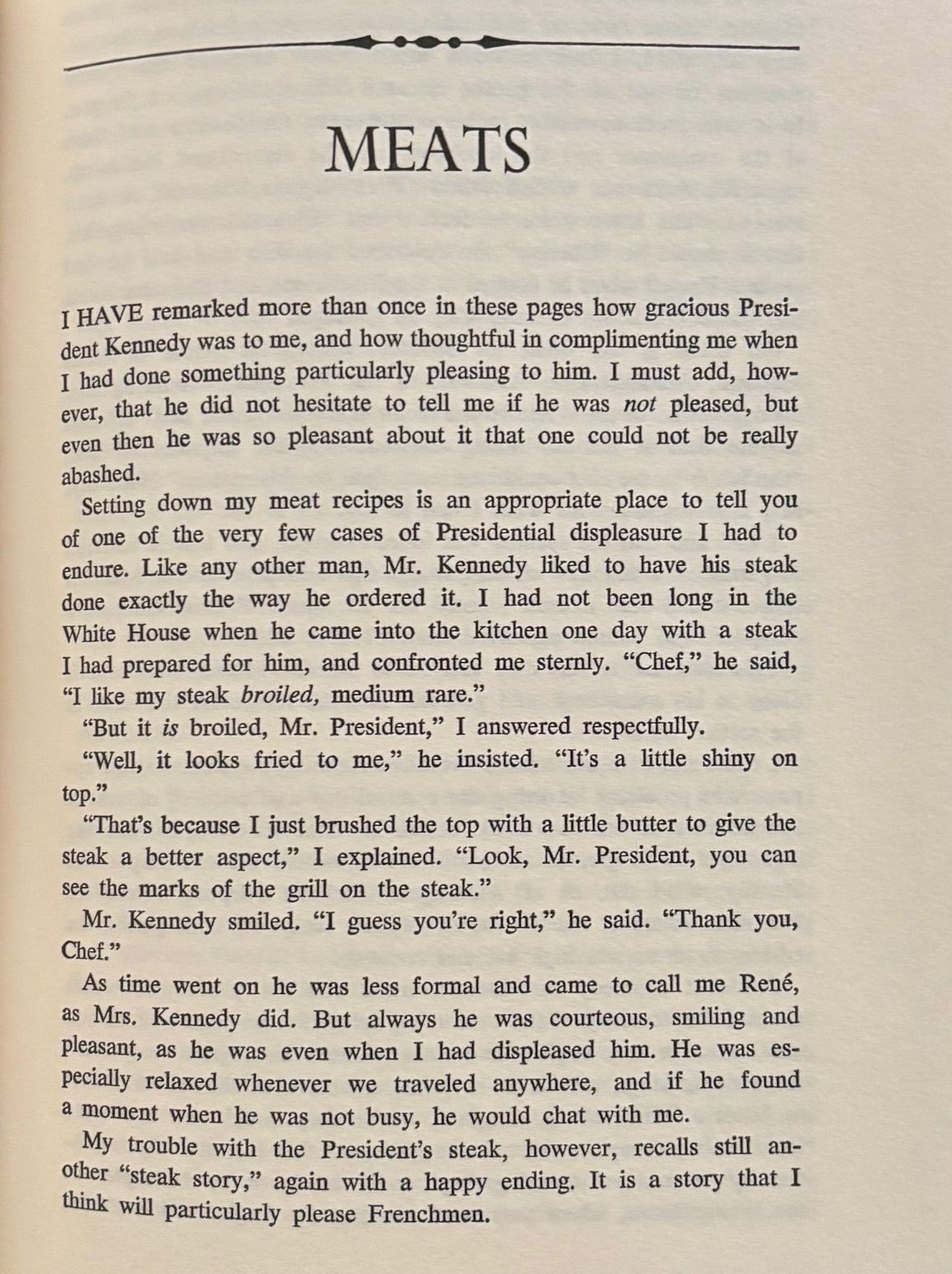 (*NEW ARRIVAL*) (Presidents) Rene Verdon. The White House Chef Cookbook