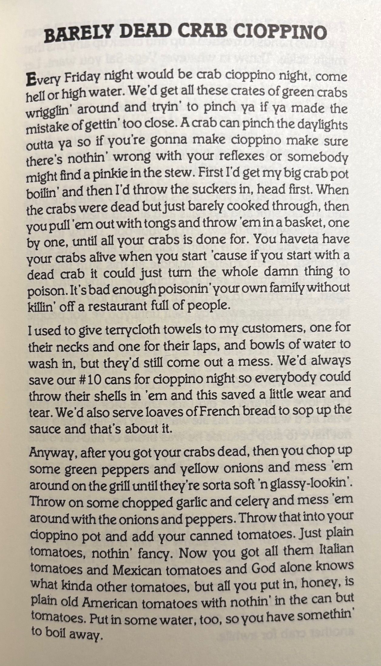 (*NEW ARRIVAL*) (Sausalito) Sally Hayton-Keeva. Juanita's Eat It or Wear it Cookbook